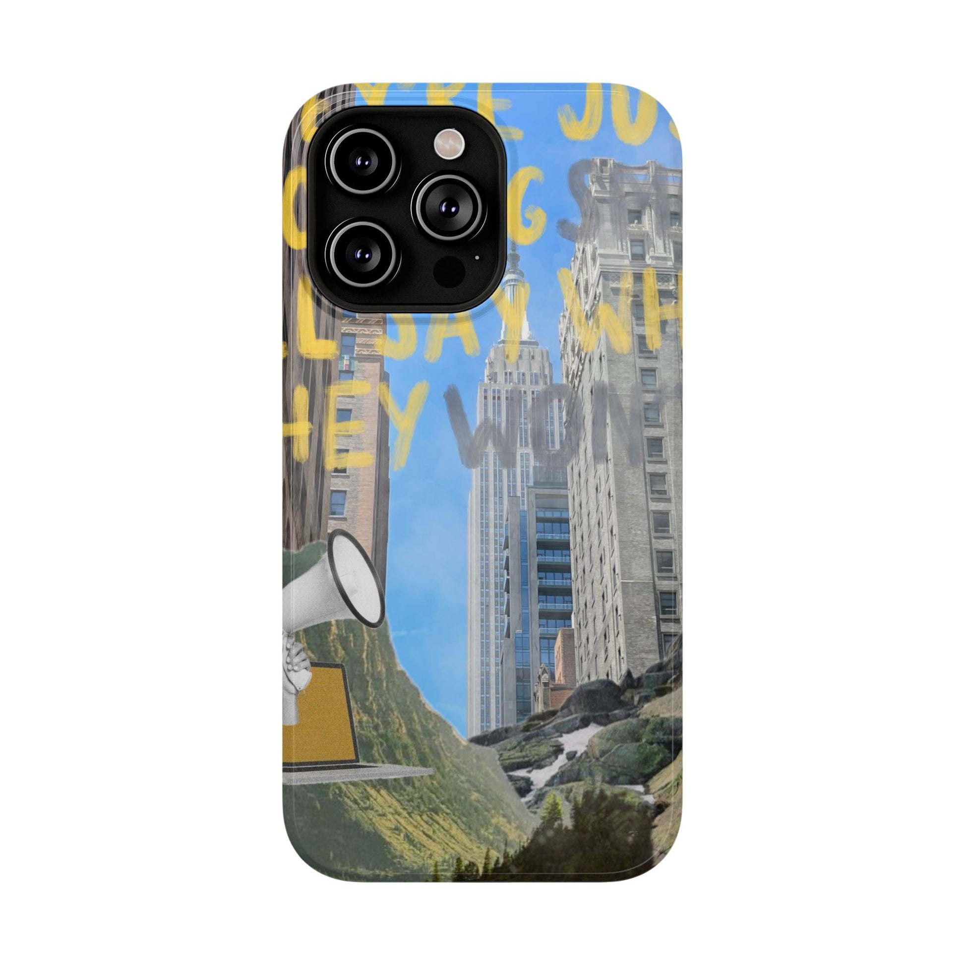 "Blowing Smoke" Phone Case