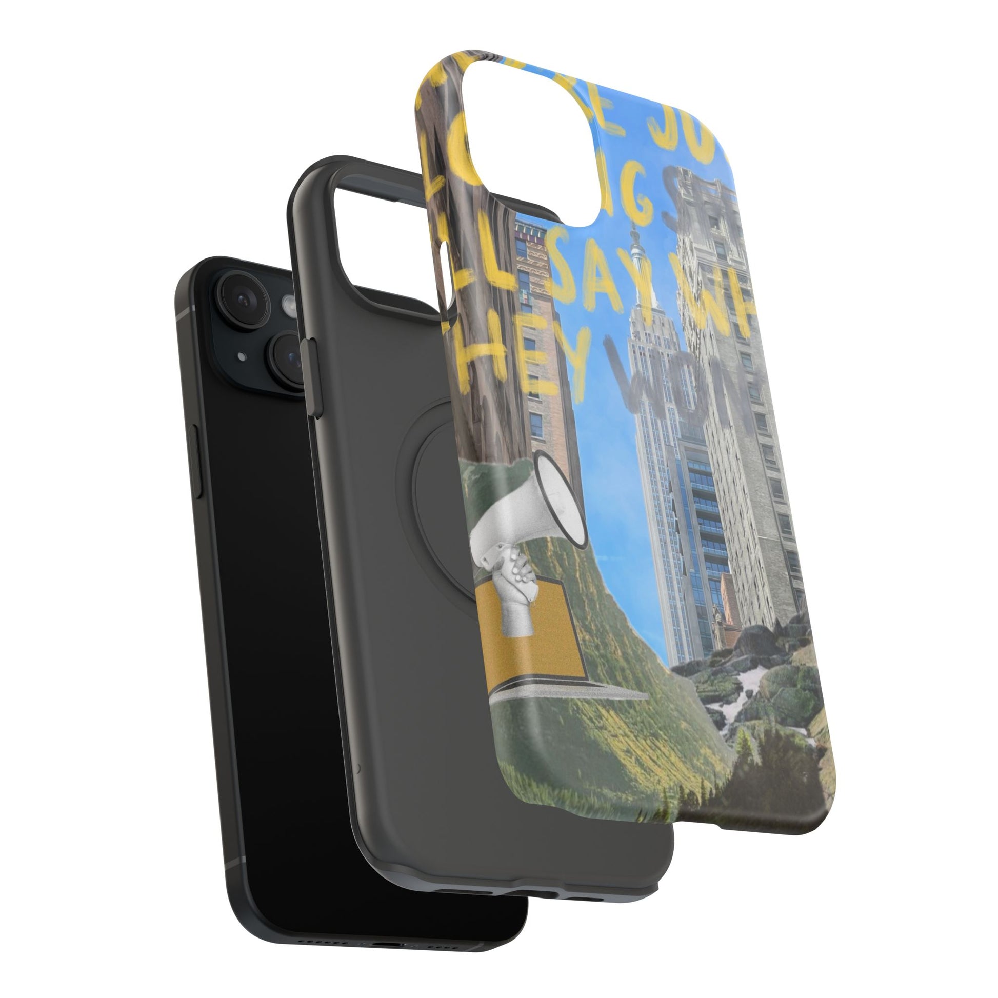 "Blowing Smoke" Phone Case