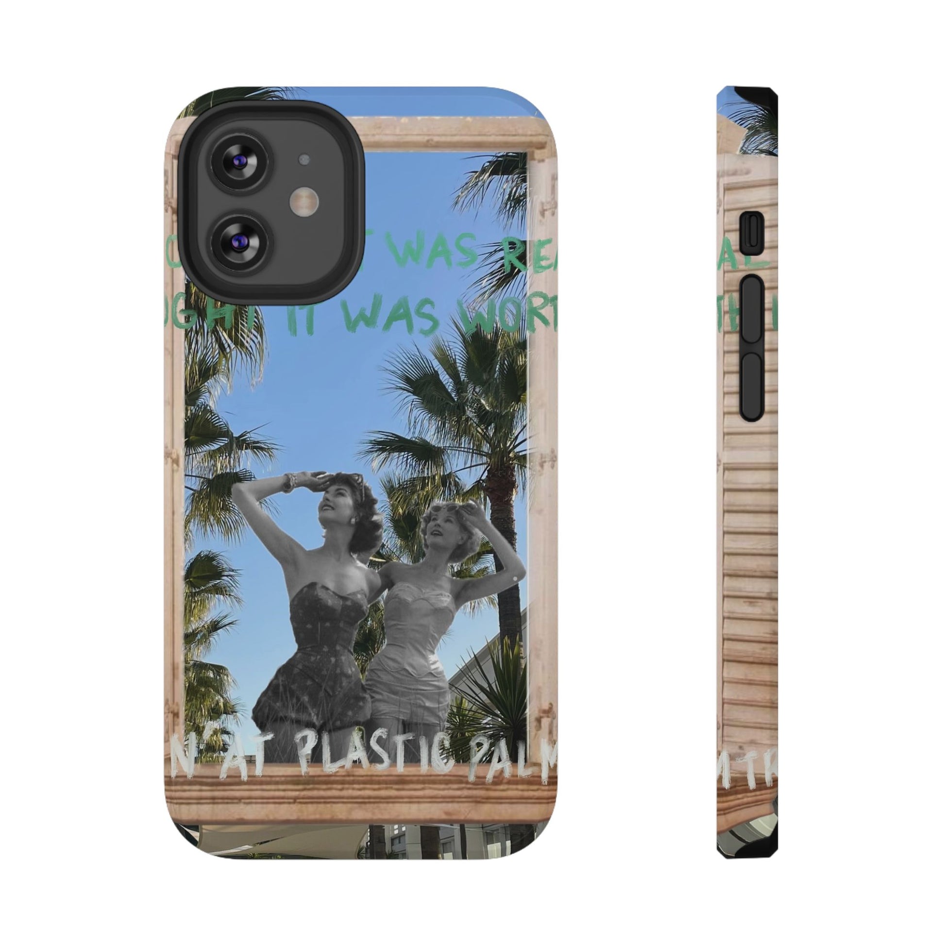 "plastic palm trees" Phone Case