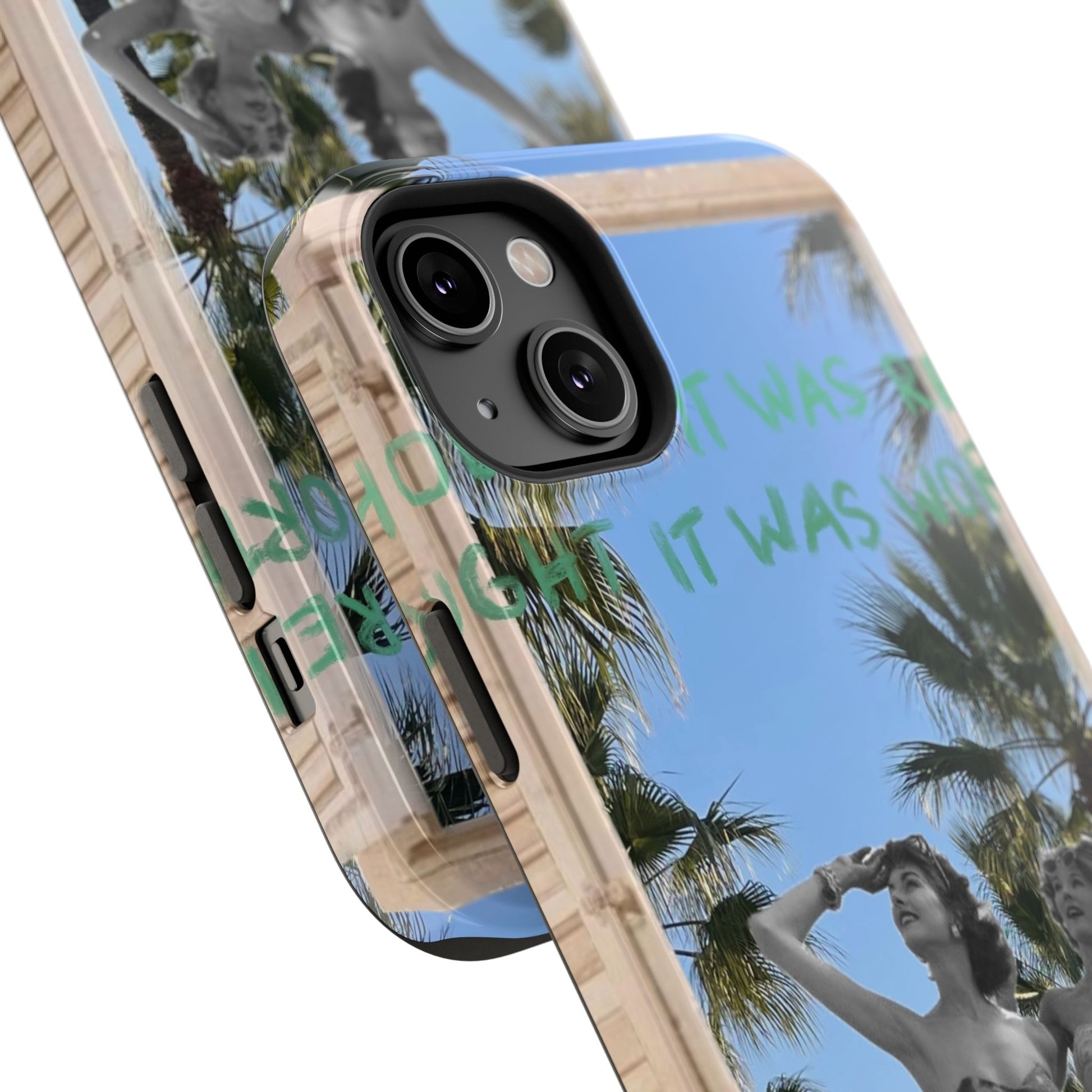 "plastic palm trees" Phone Case