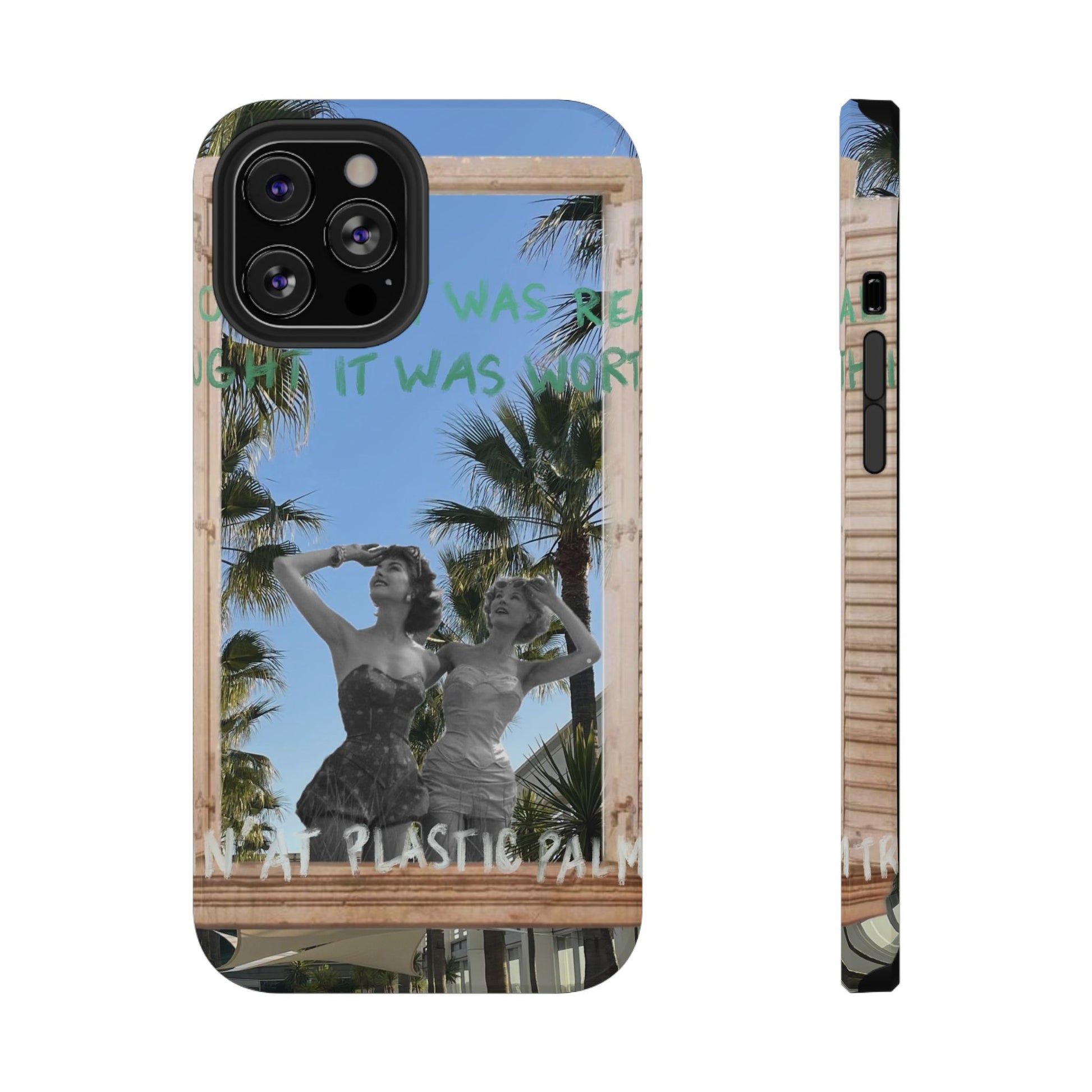 "plastic palm trees" Phone Case