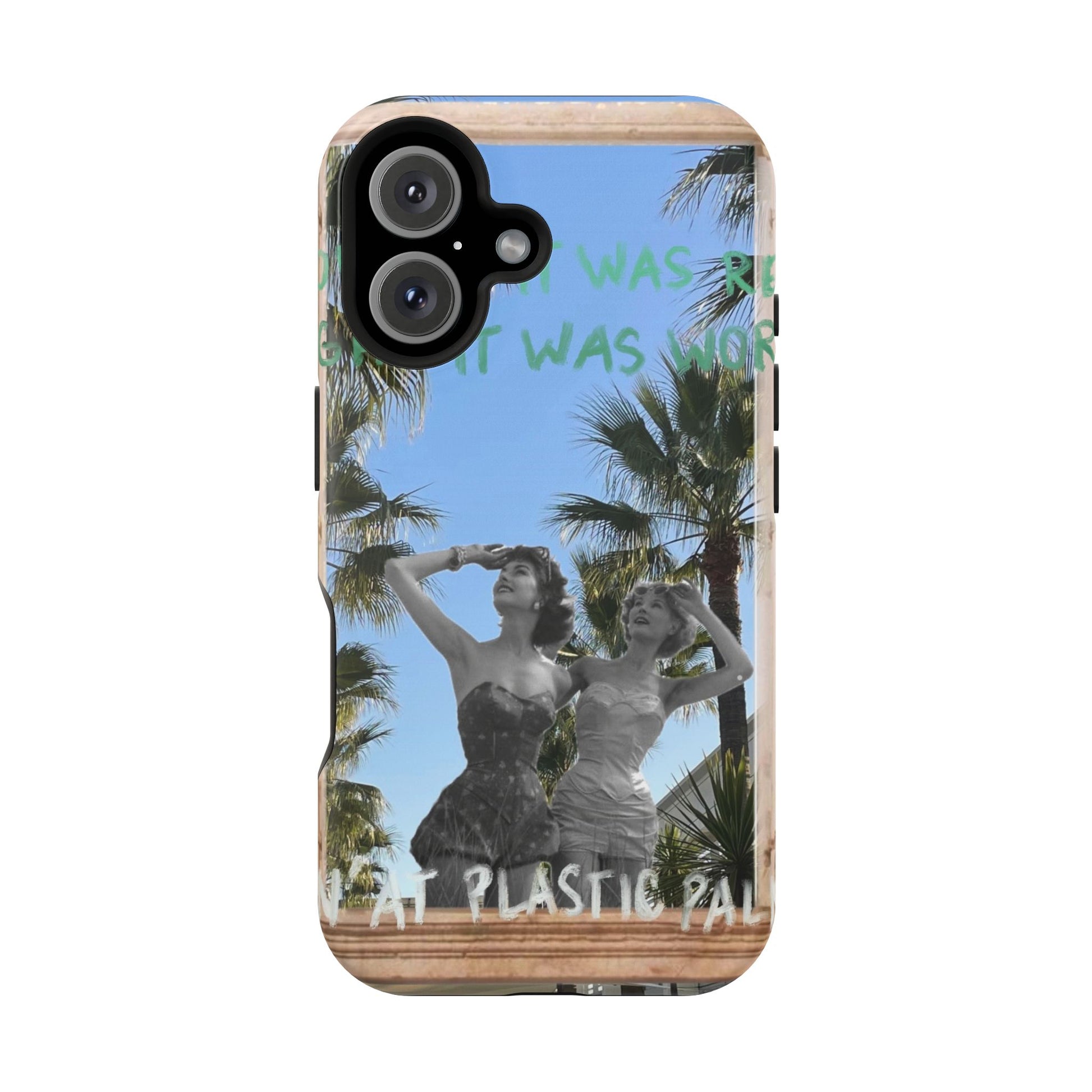 "plastic palm trees" Phone Case