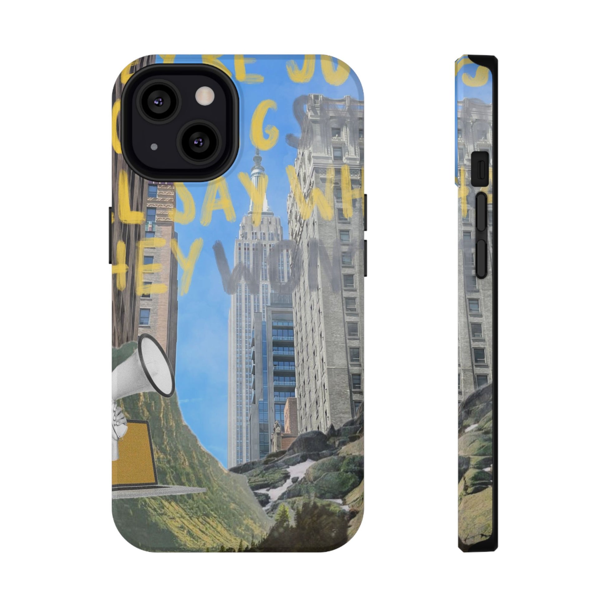 "Blowing Smoke" Phone Case