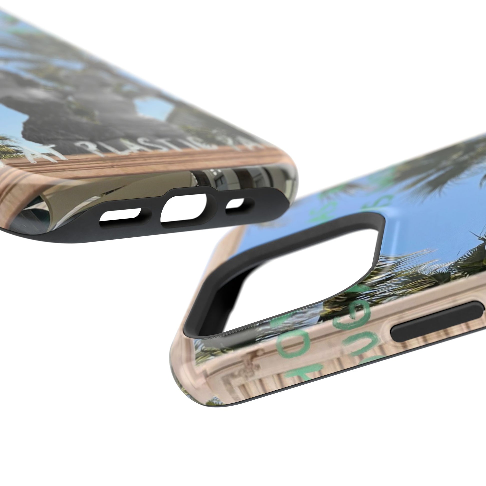 "plastic palm trees" Phone Case