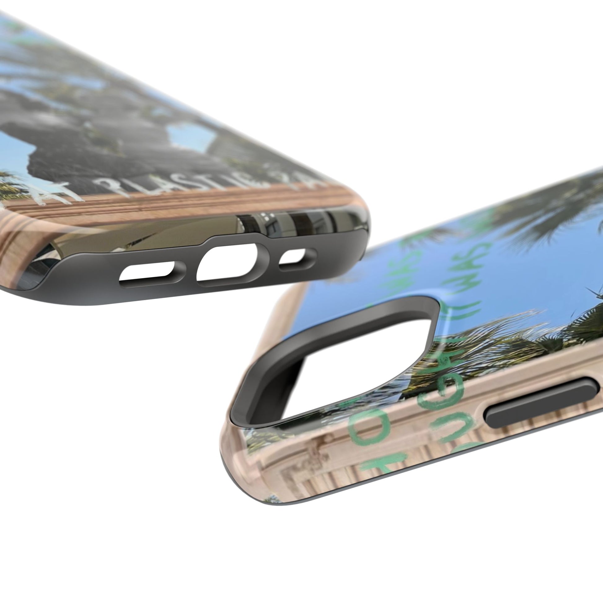 "plastic palm trees" Phone Case