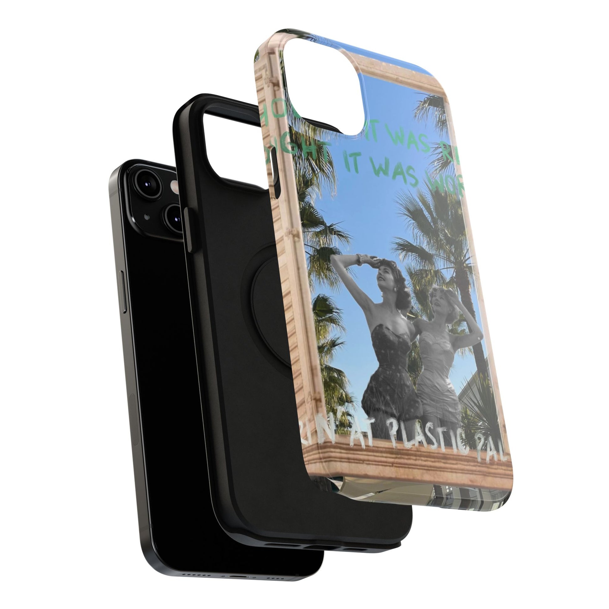 "plastic palm trees" Phone Case