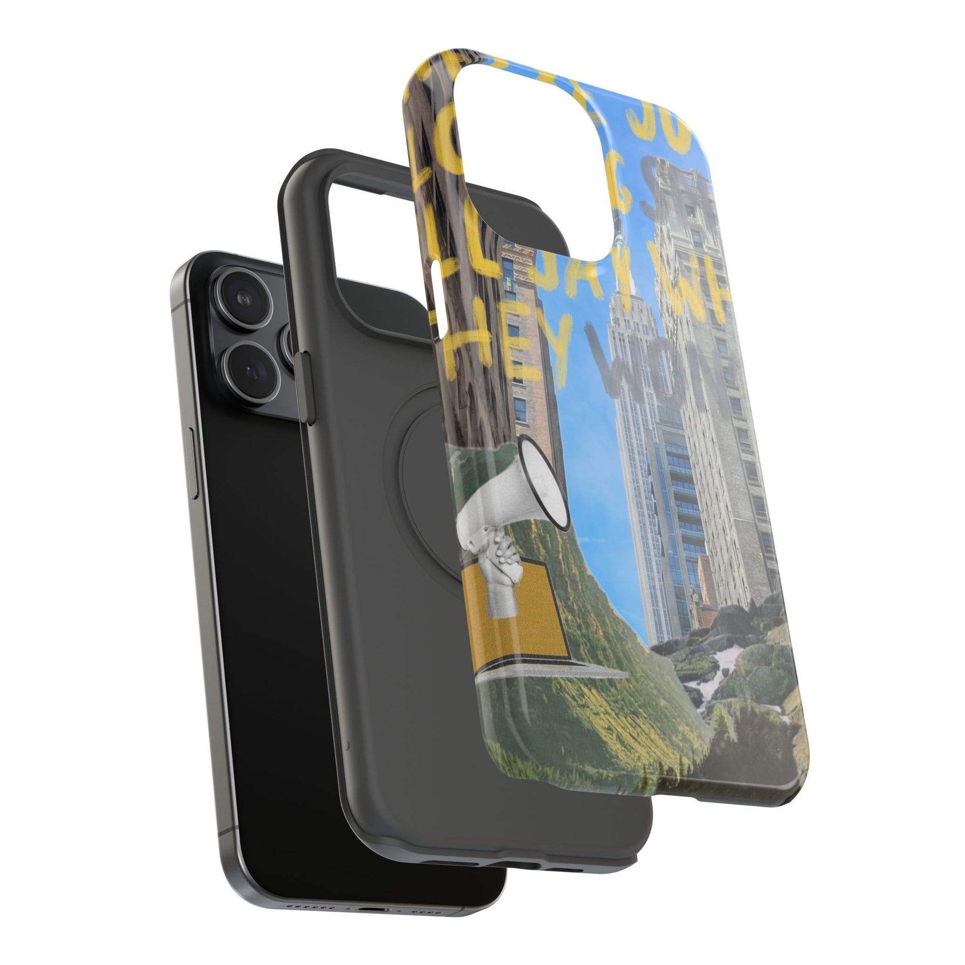 "Blowing Smoke" Phone Case