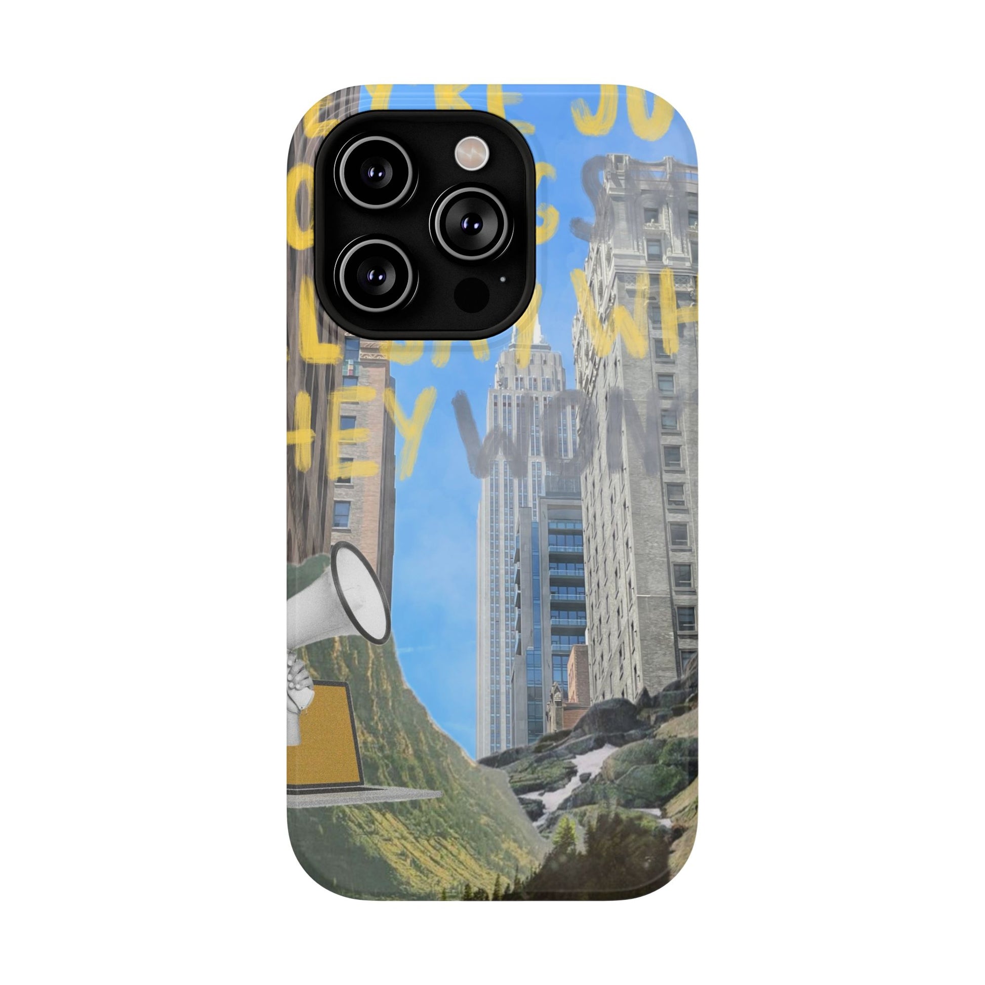 "Blowing Smoke" Phone Case