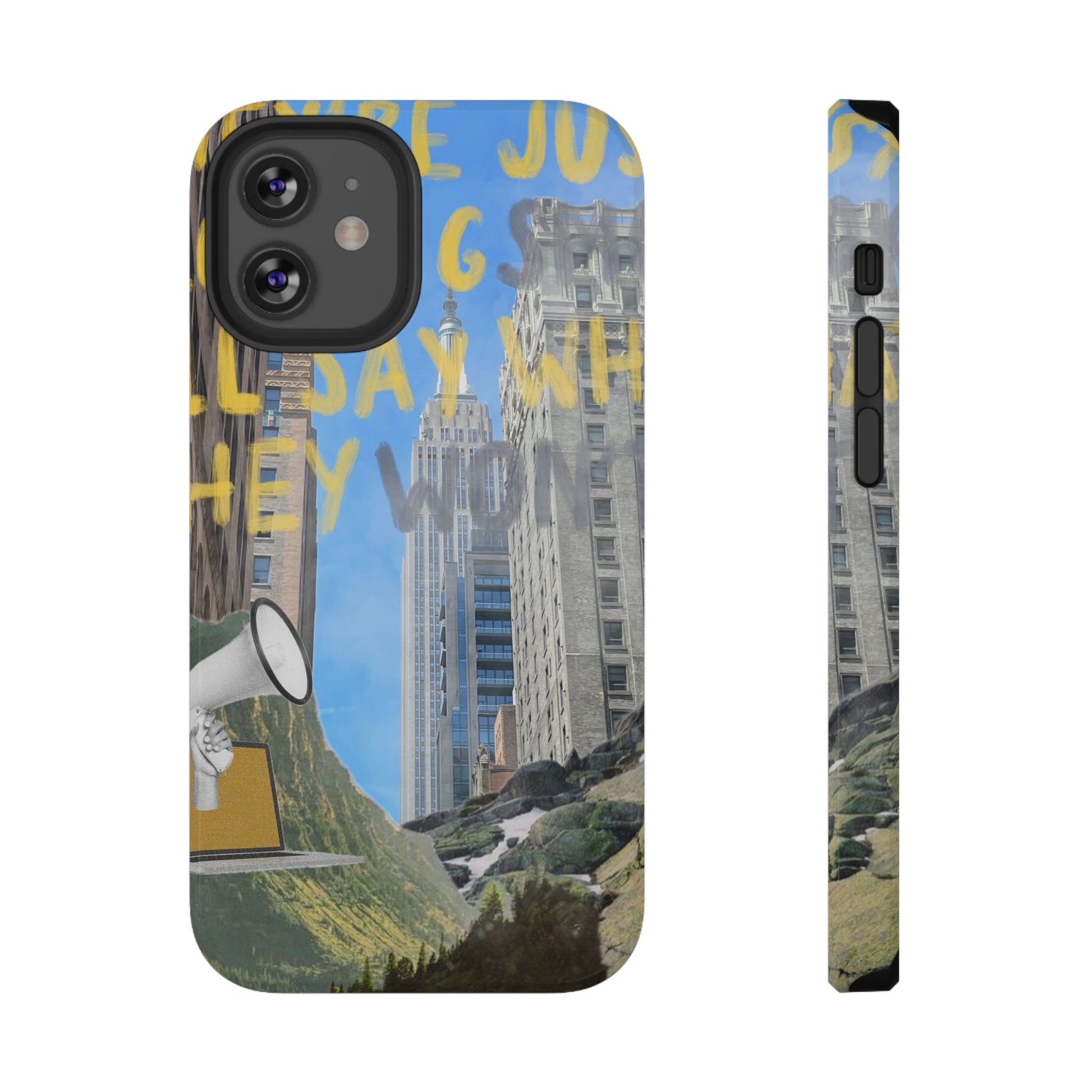 "Blowing Smoke" Phone Case