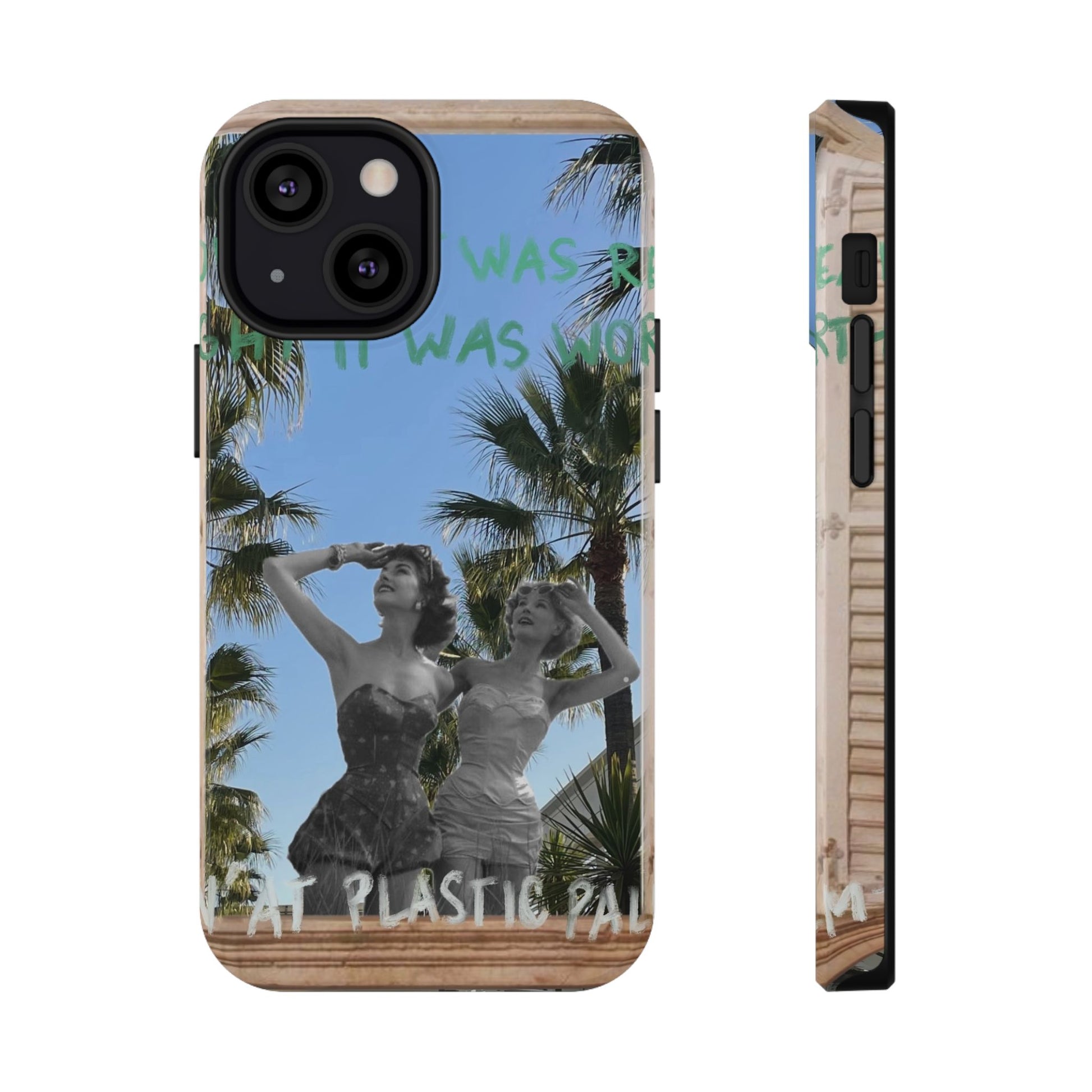 "plastic palm trees" Phone Case