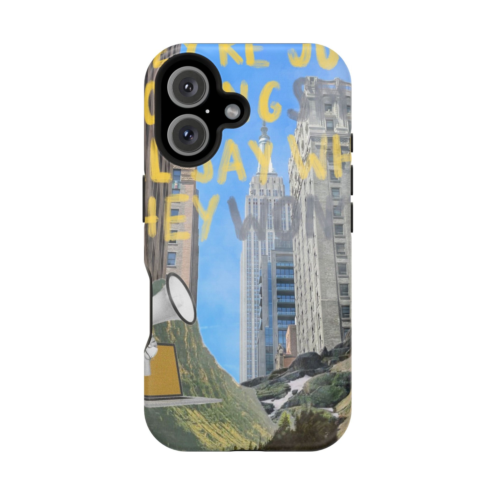 "Blowing Smoke" Phone Case