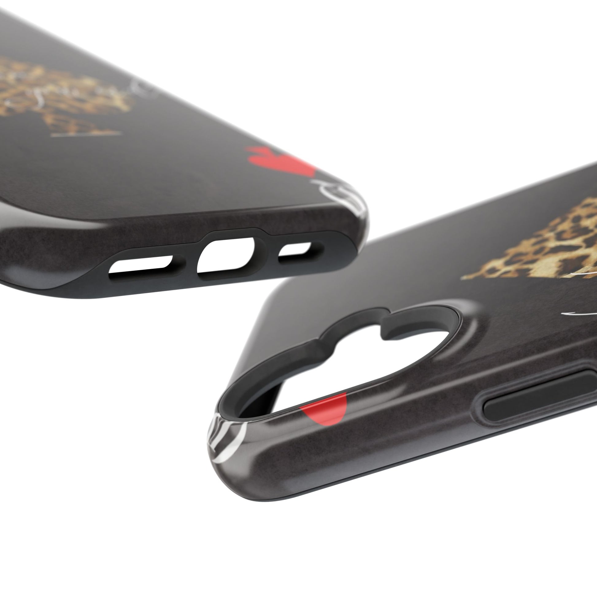 "Luck Is On Your Side" Cheetah Phone Case
