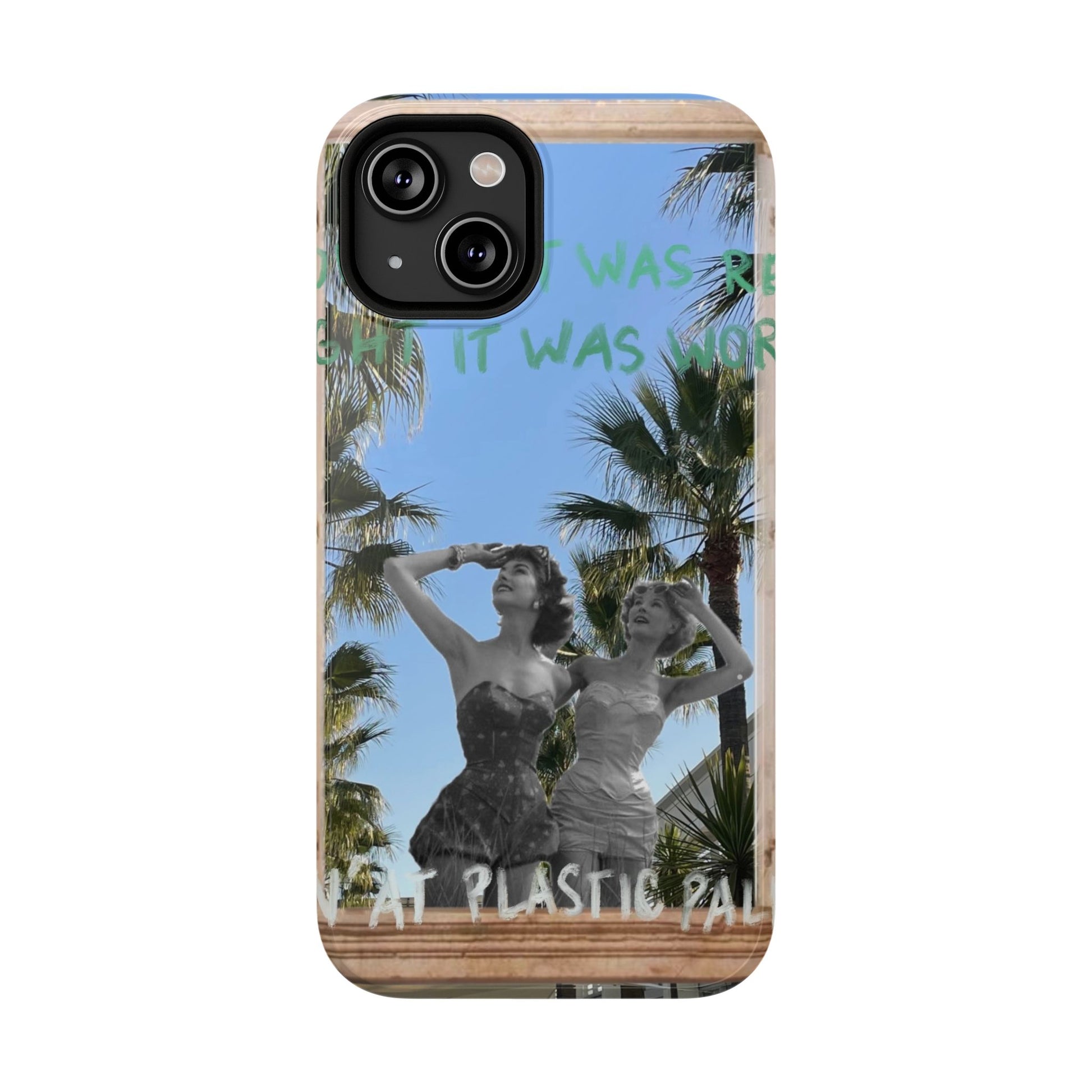 "plastic palm trees" Phone Case