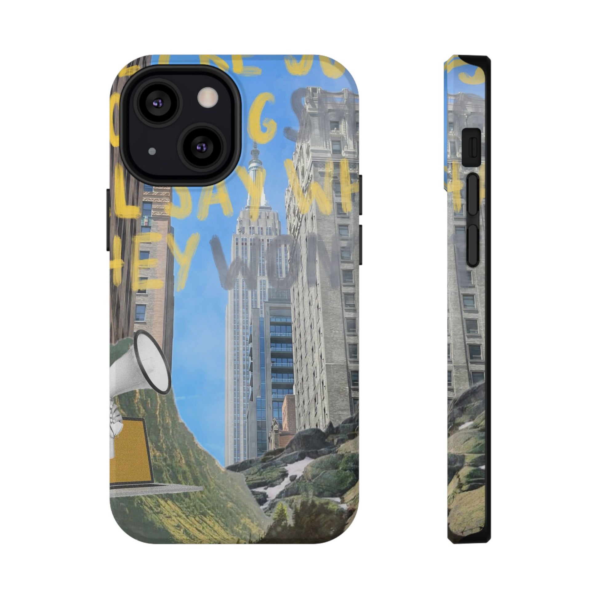 "Blowing Smoke" Phone Case