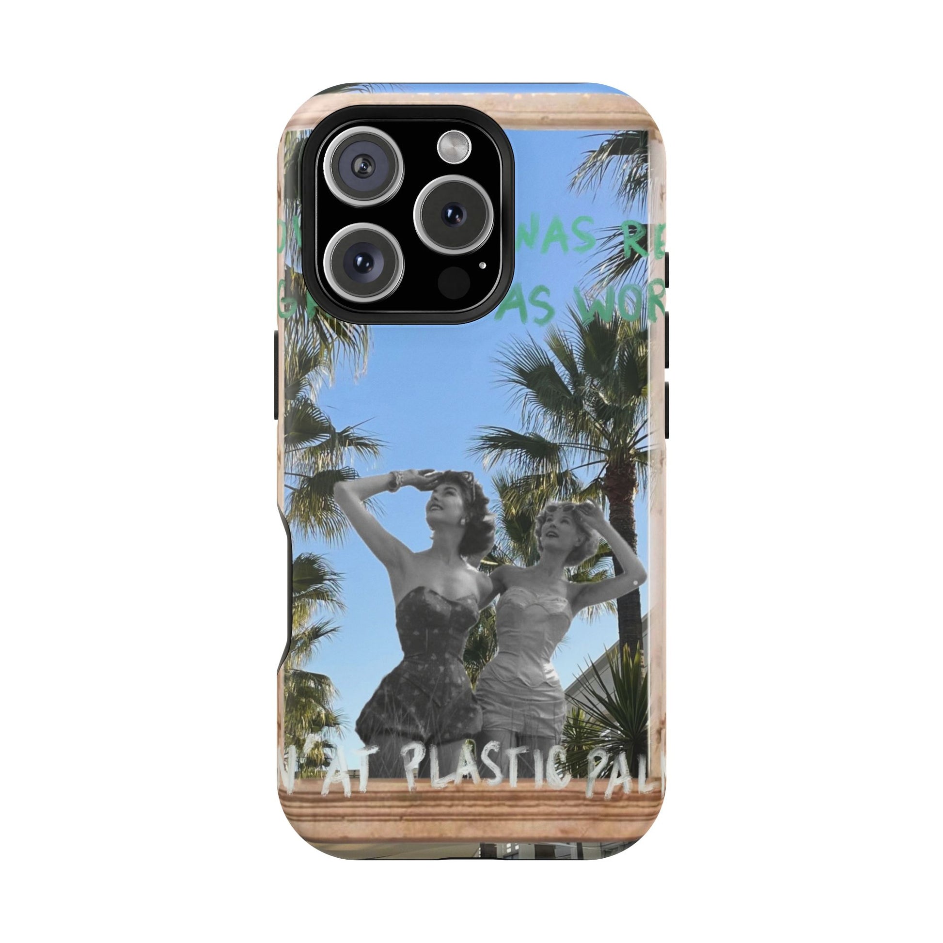 "plastic palm trees" Phone Case