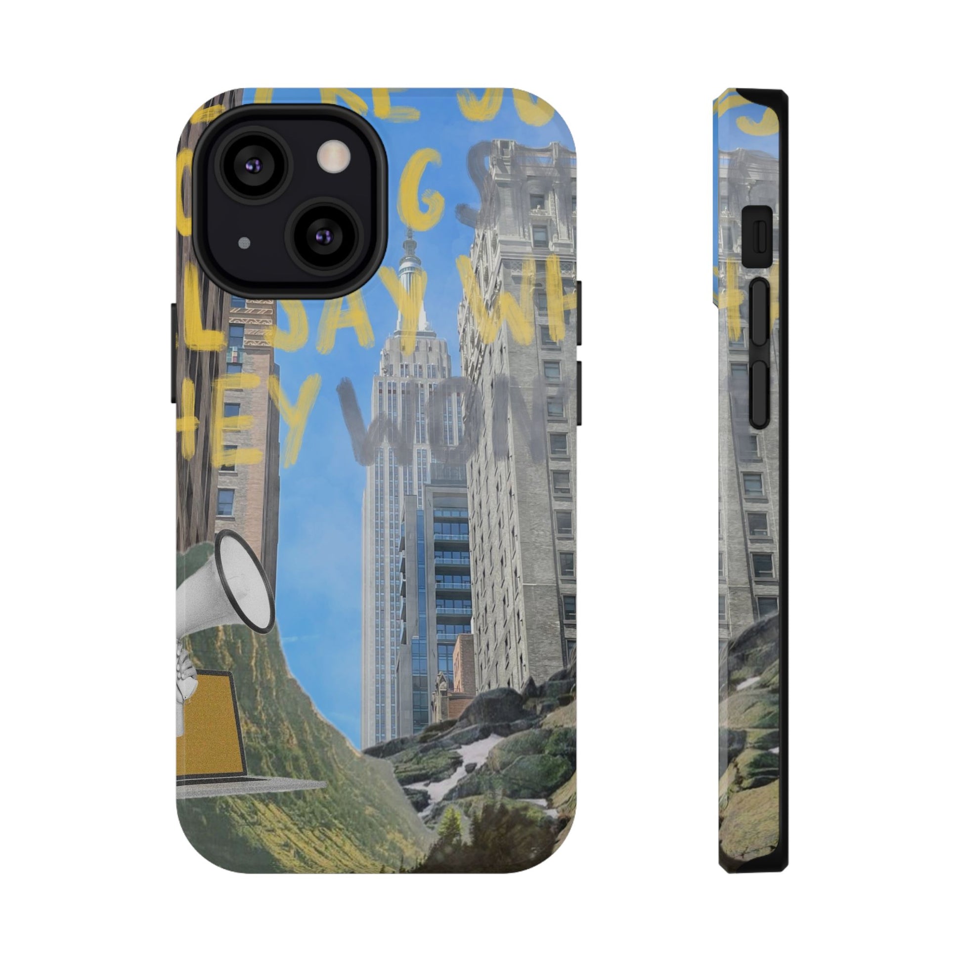 "Blowing Smoke" Phone Case
