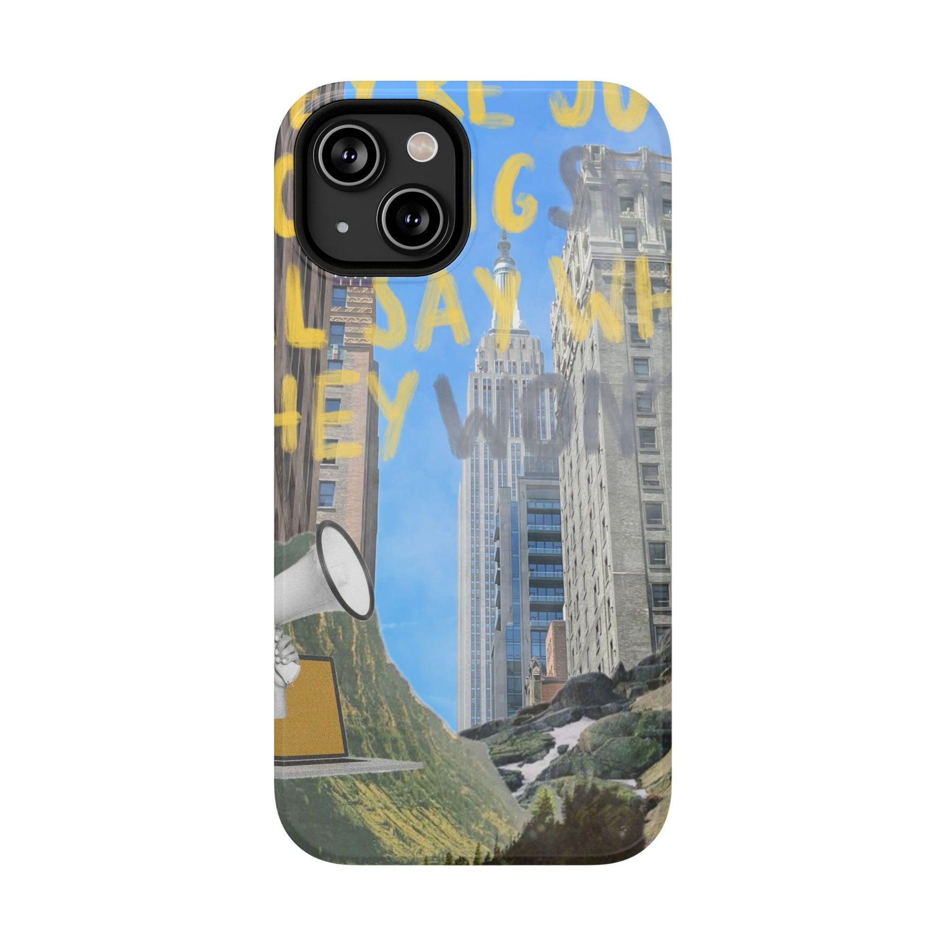 "Blowing Smoke" Phone Case