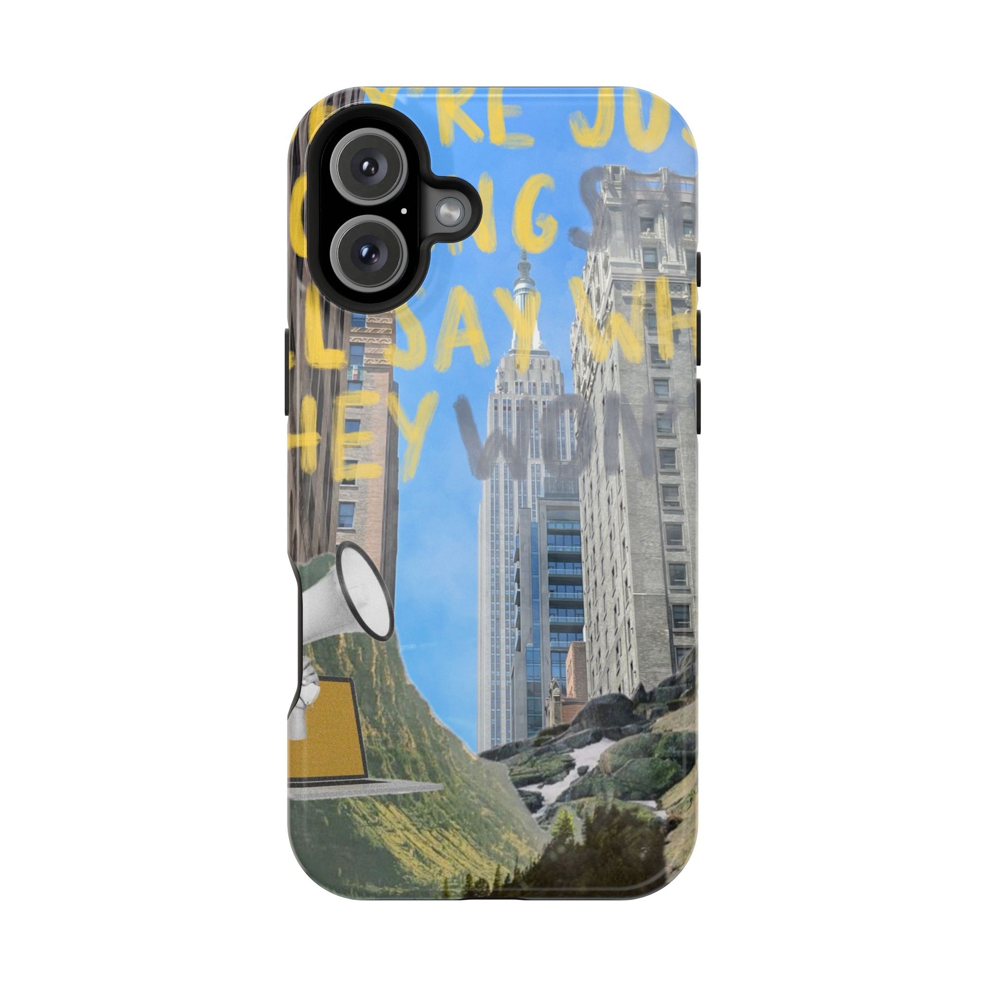 "Blowing Smoke" Phone Case