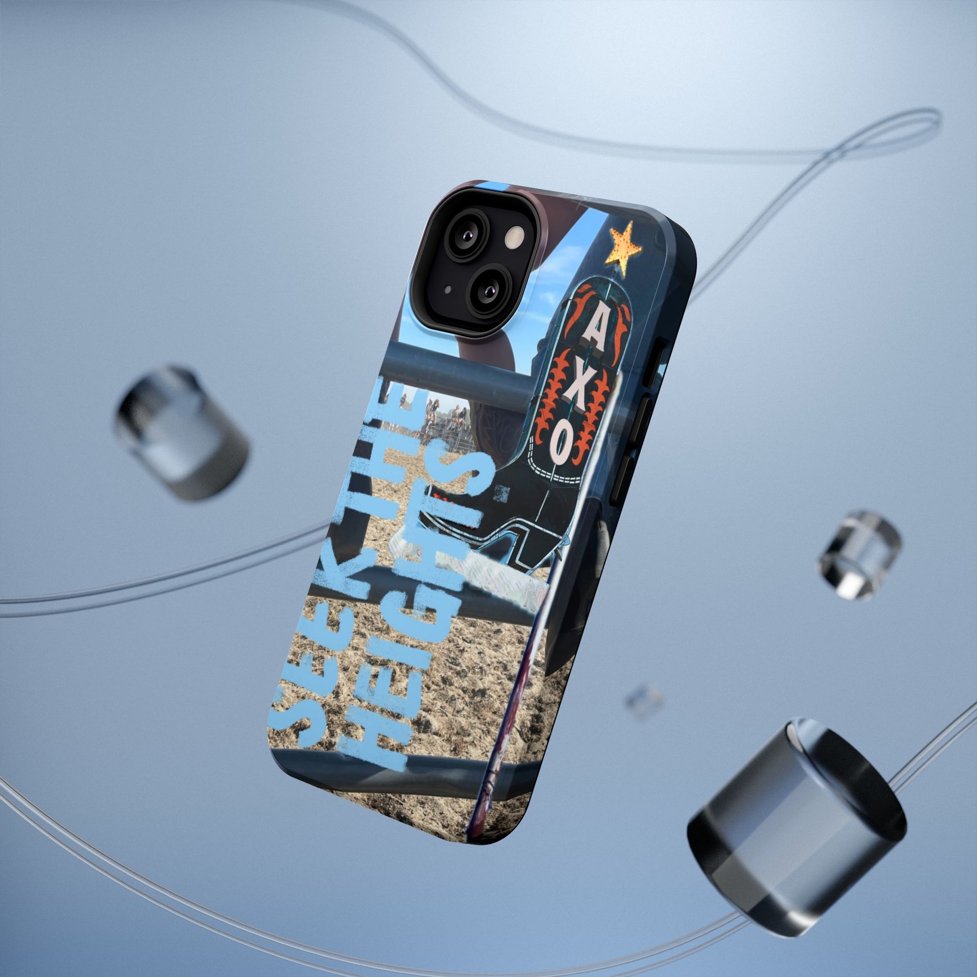 "Seek the Heights" Phone Case