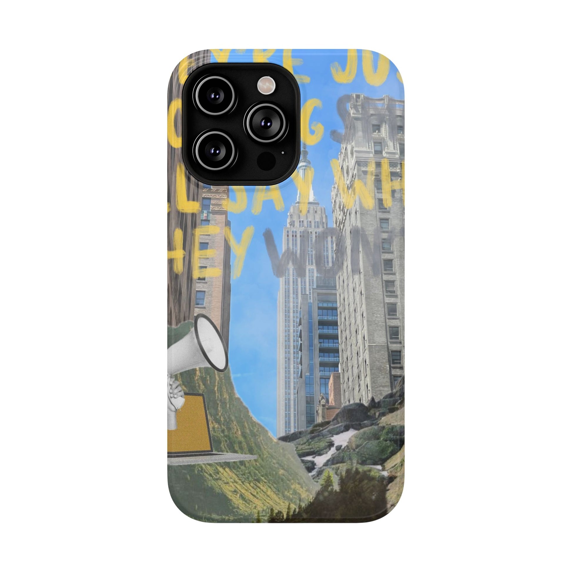 "Blowing Smoke" Phone Case