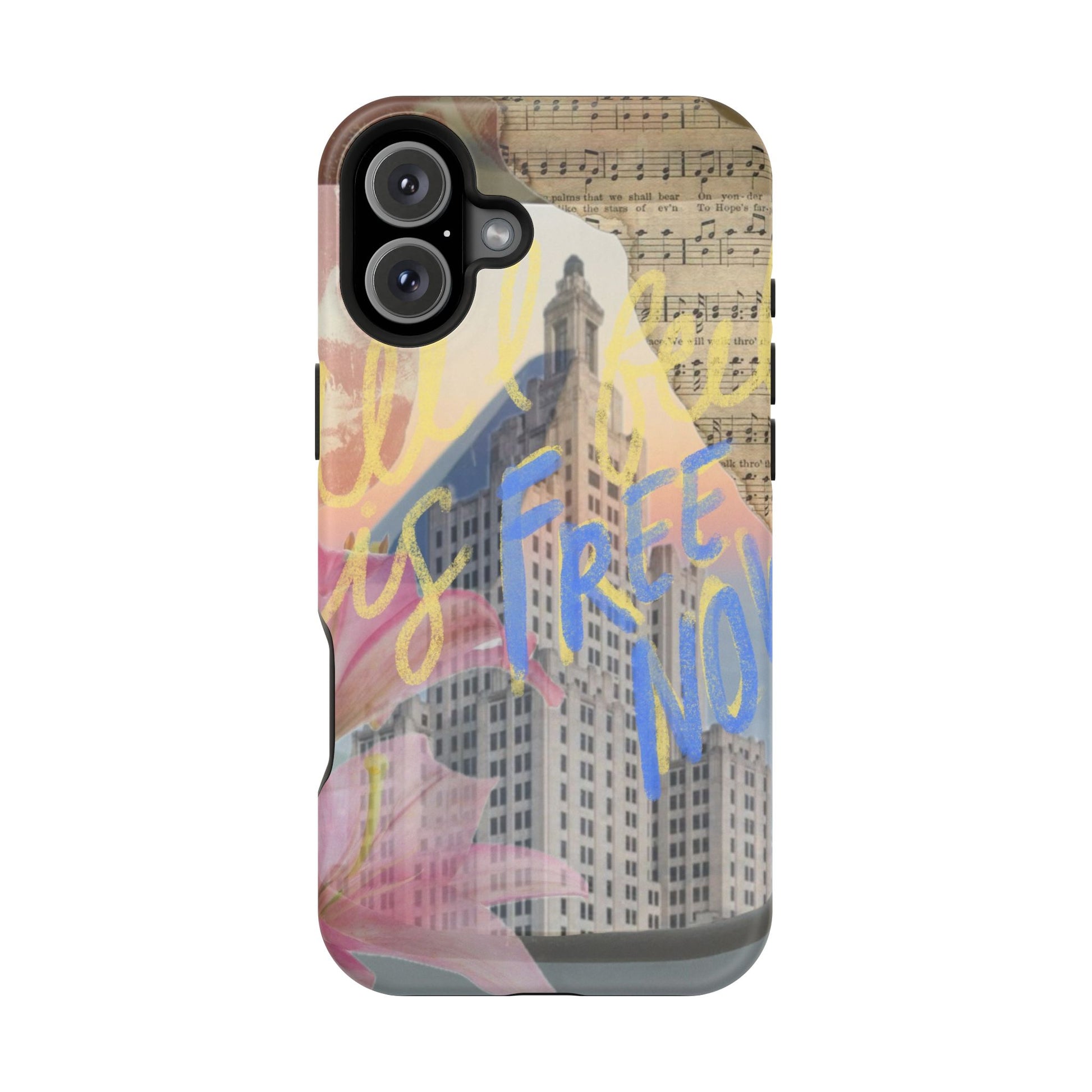 "Free Now" Phone Case