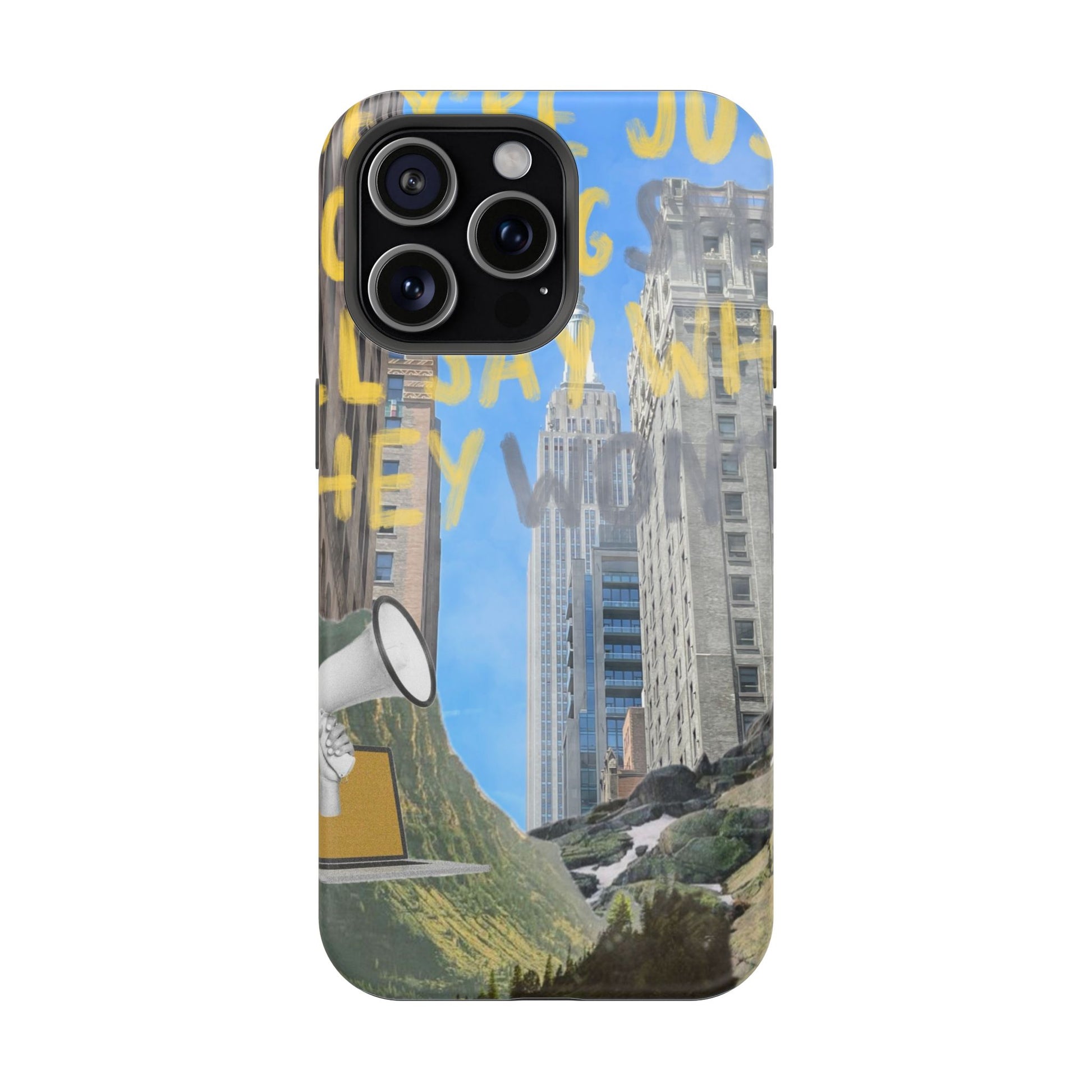 "Blowing Smoke" Phone Case