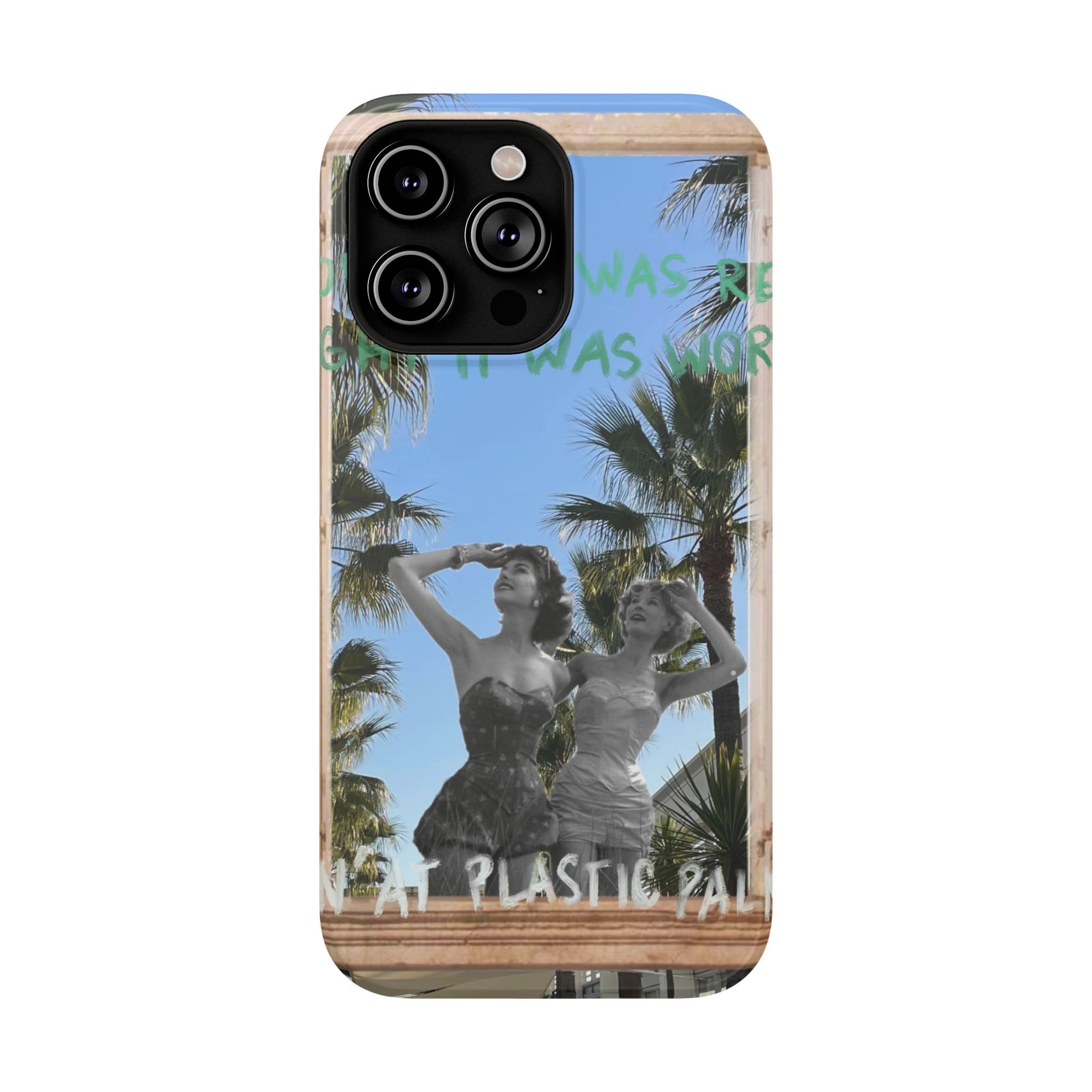 "plastic palm trees" Phone Case