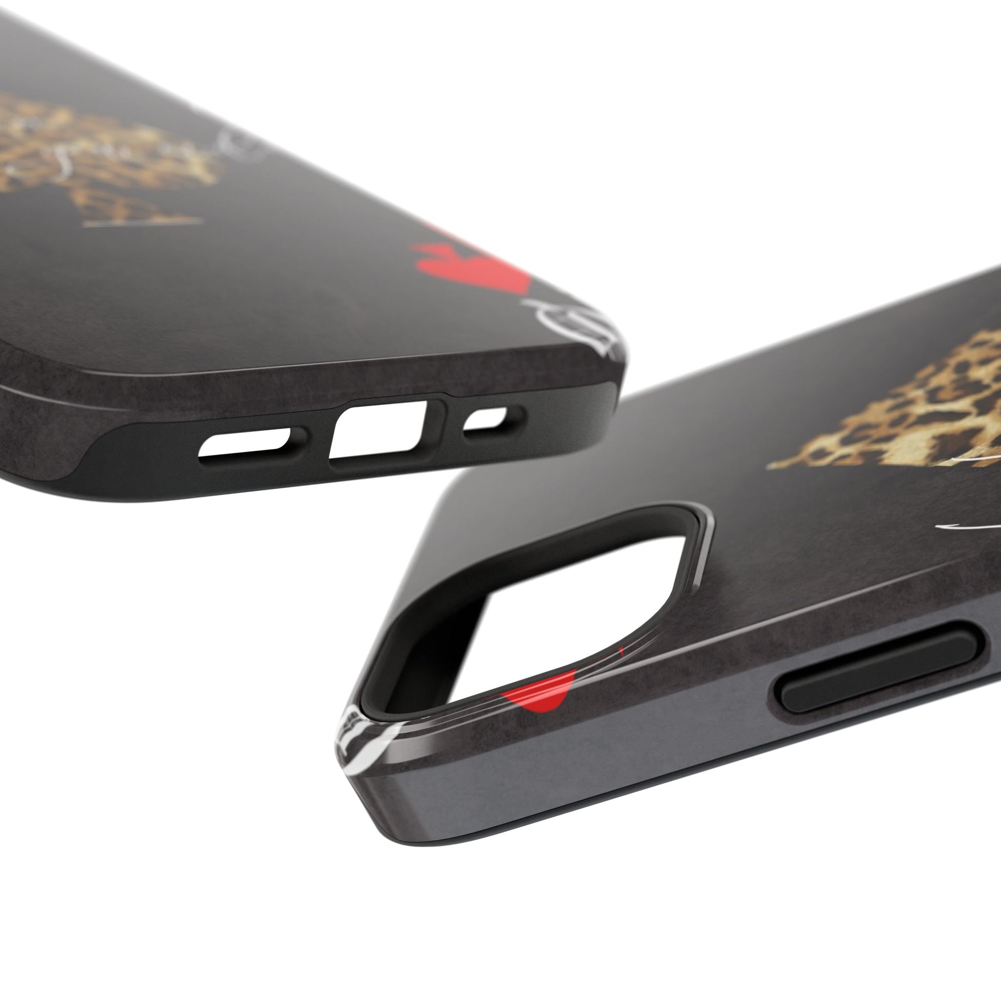 "Luck Is On Your Side" Cheetah Phone Case