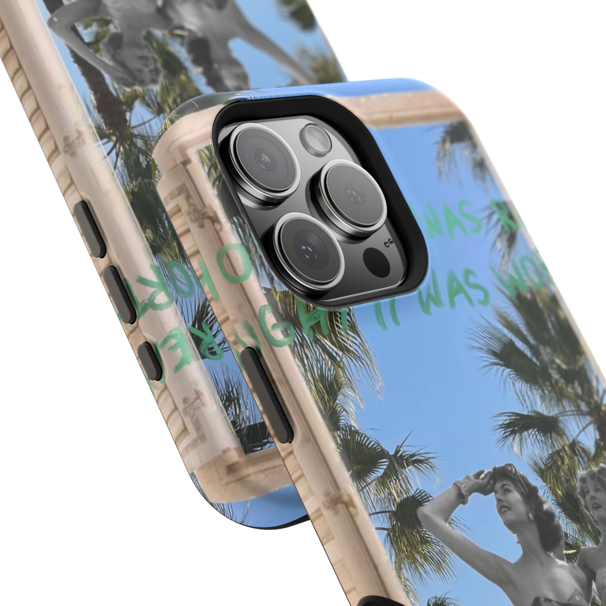 "plastic palm trees" Phone Case