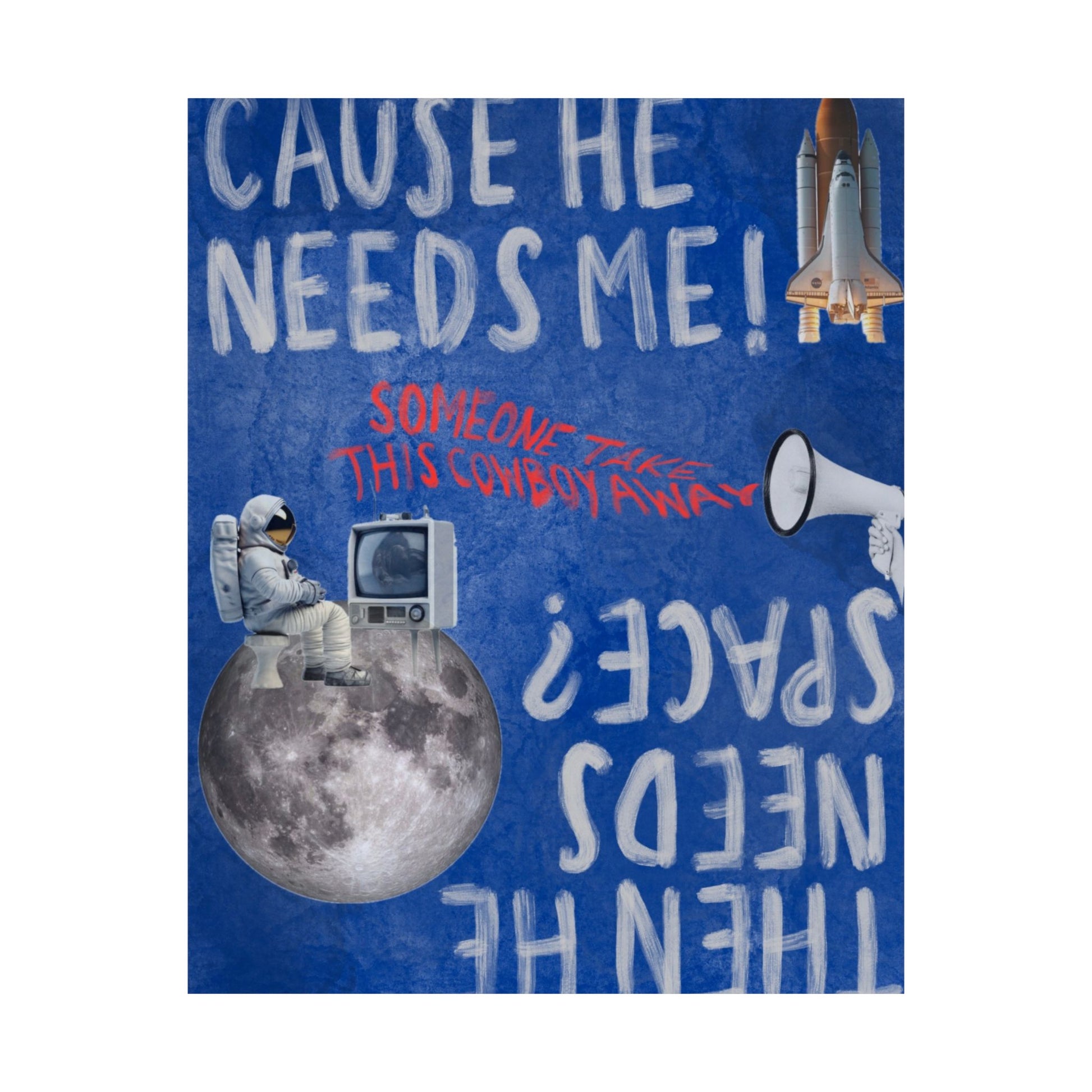 "Man on the Moon" Print