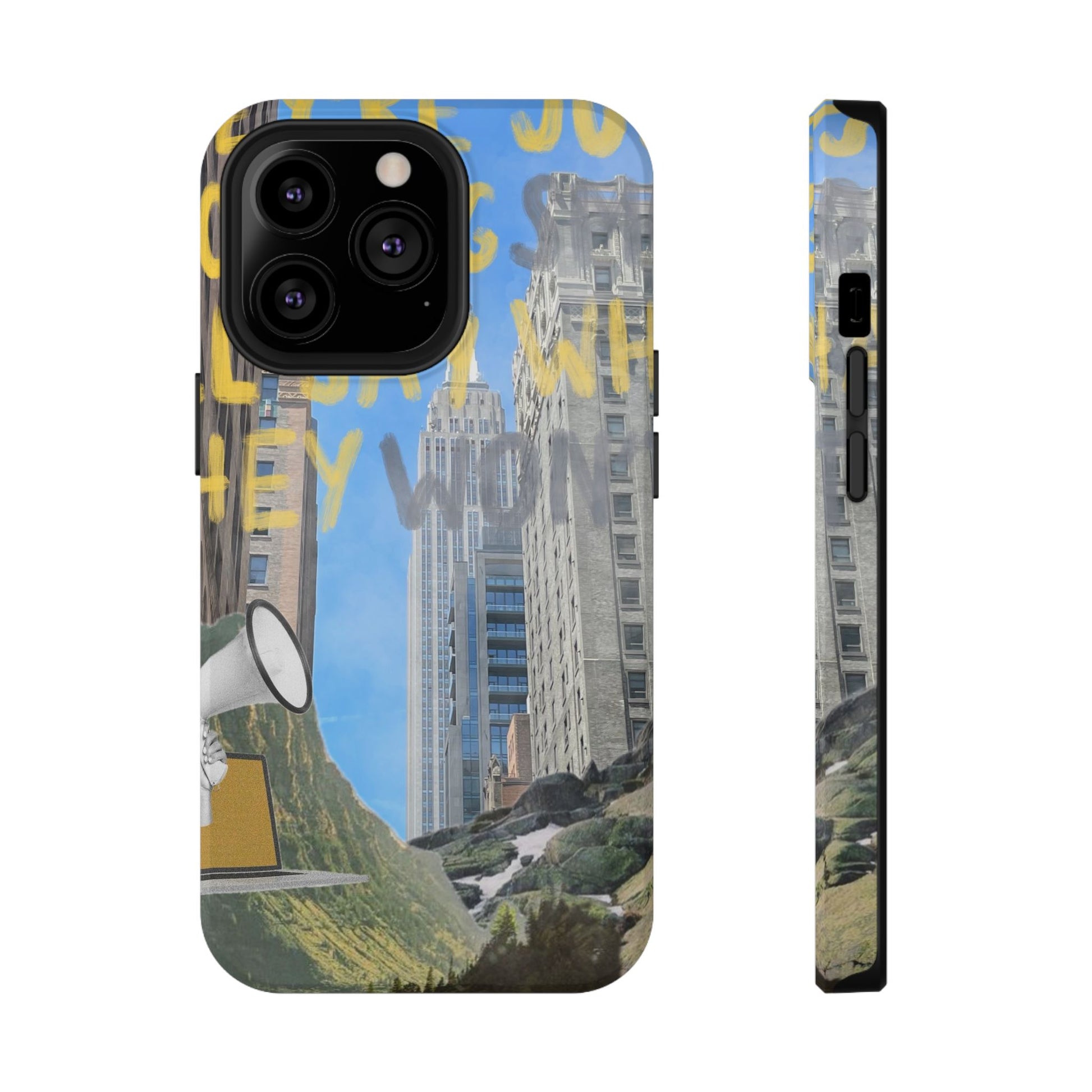 "Blowing Smoke" Phone Case