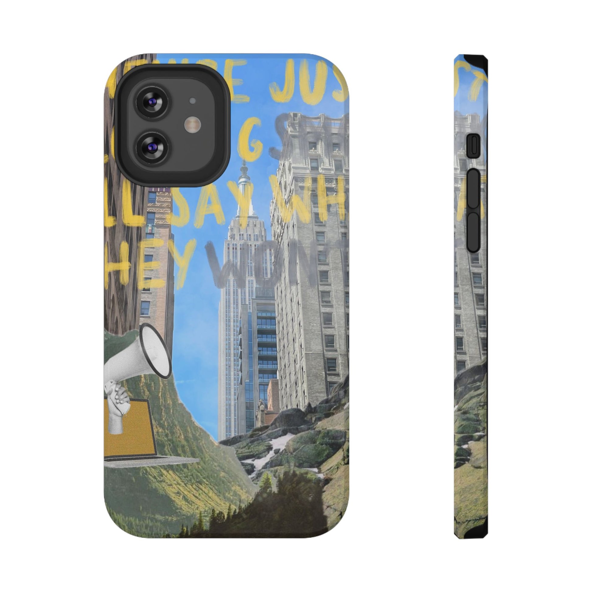 "Blowing Smoke" Phone Case