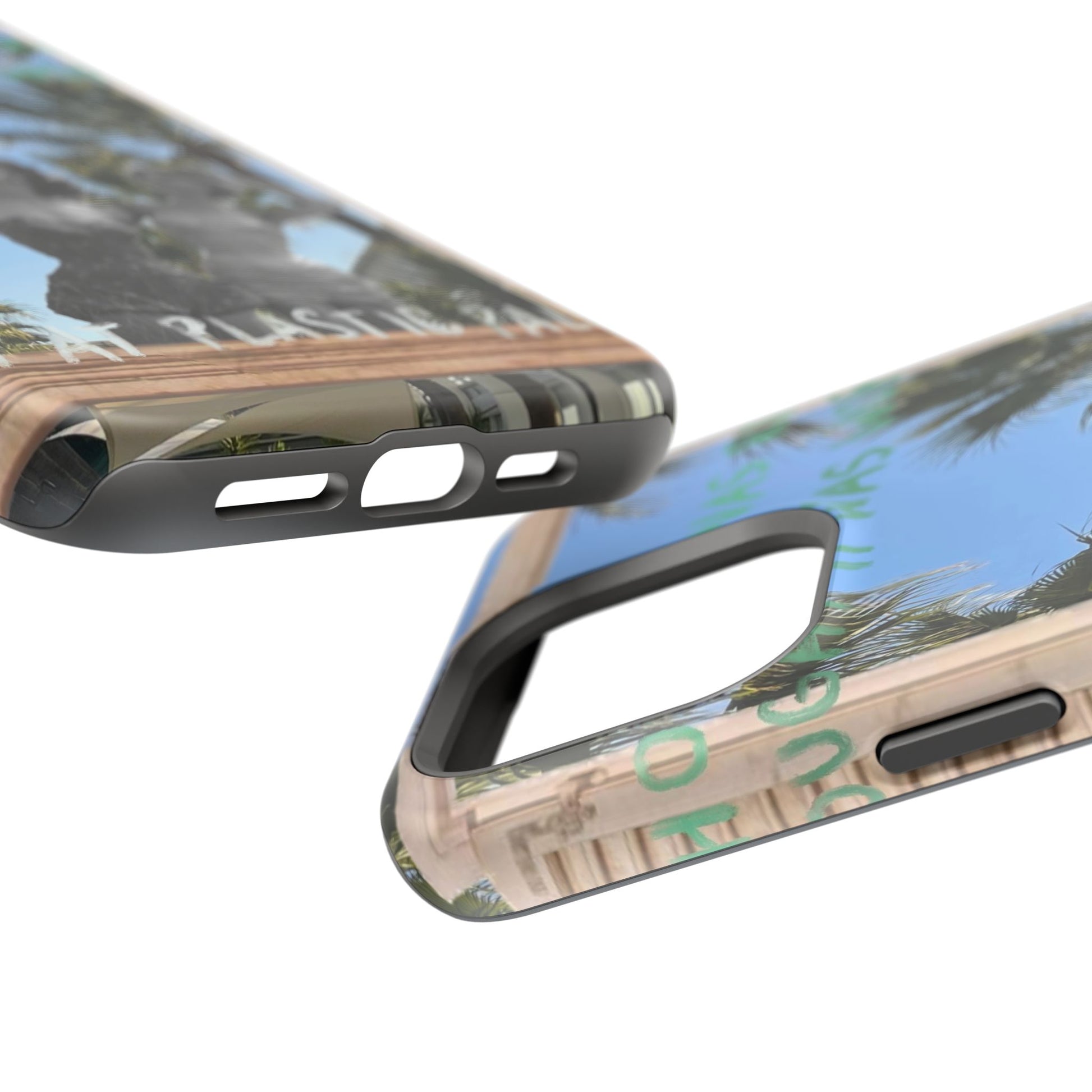 "plastic palm trees" Phone Case