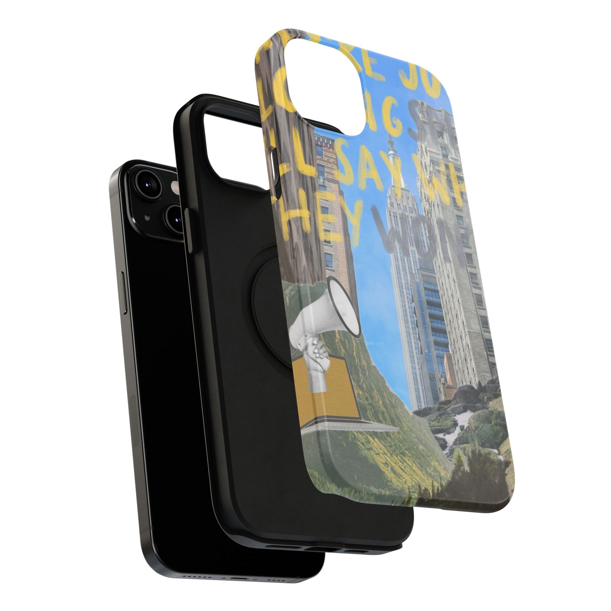 "Blowing Smoke" Phone Case