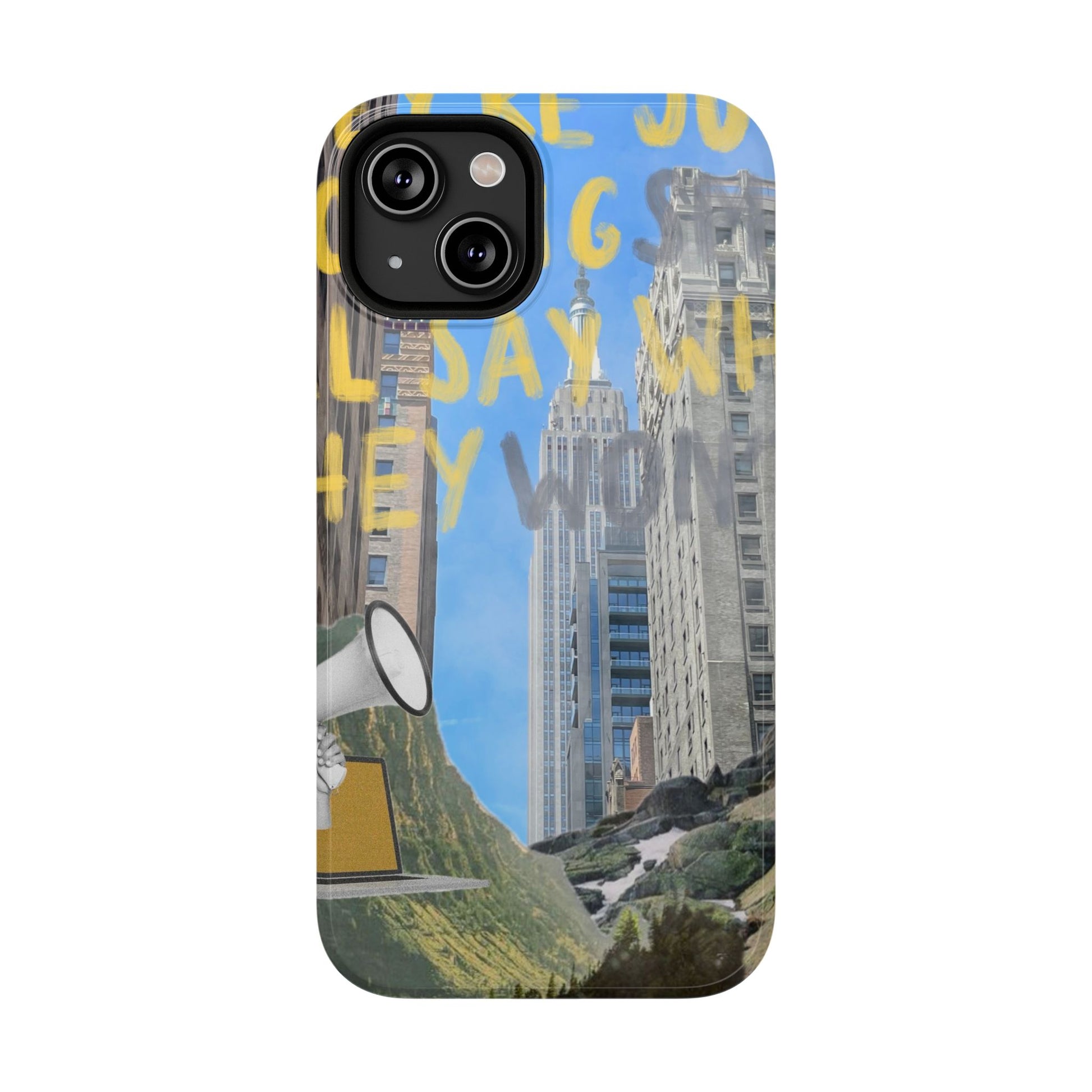 "Blowing Smoke" Phone Case