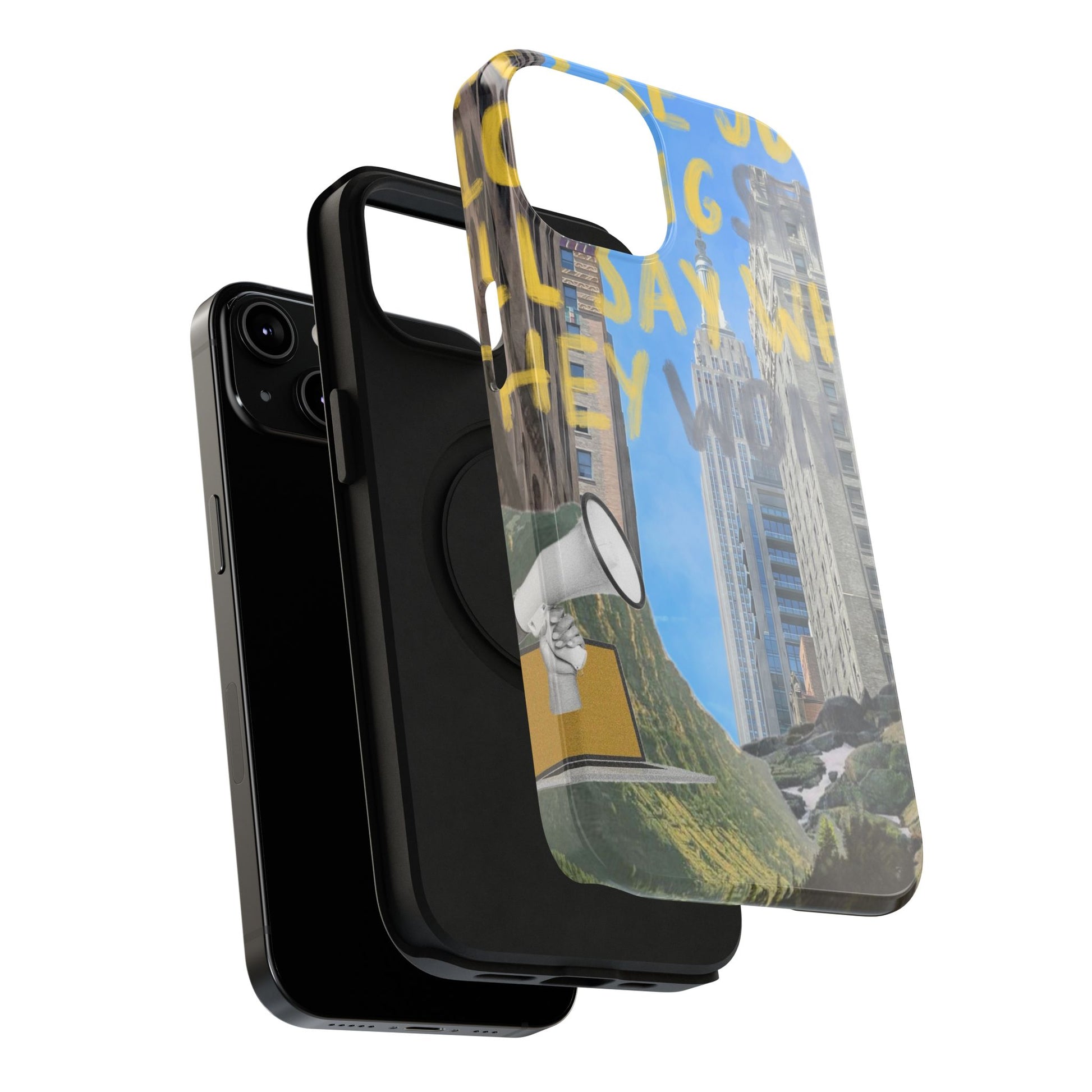 "Blowing Smoke" Phone Case