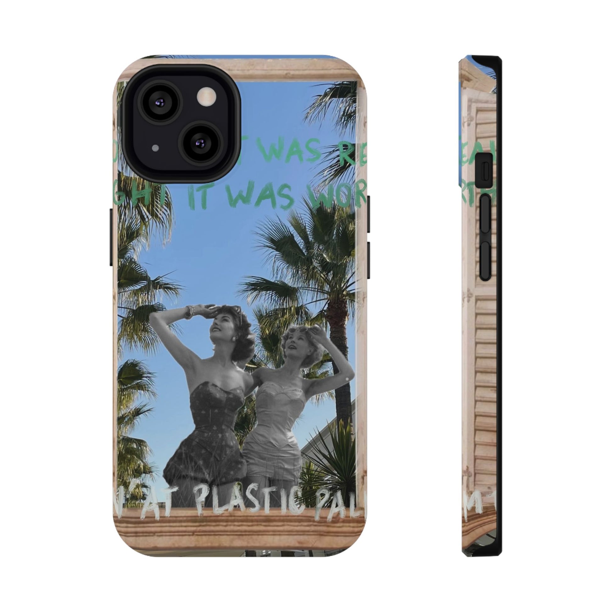 "plastic palm trees" Phone Case