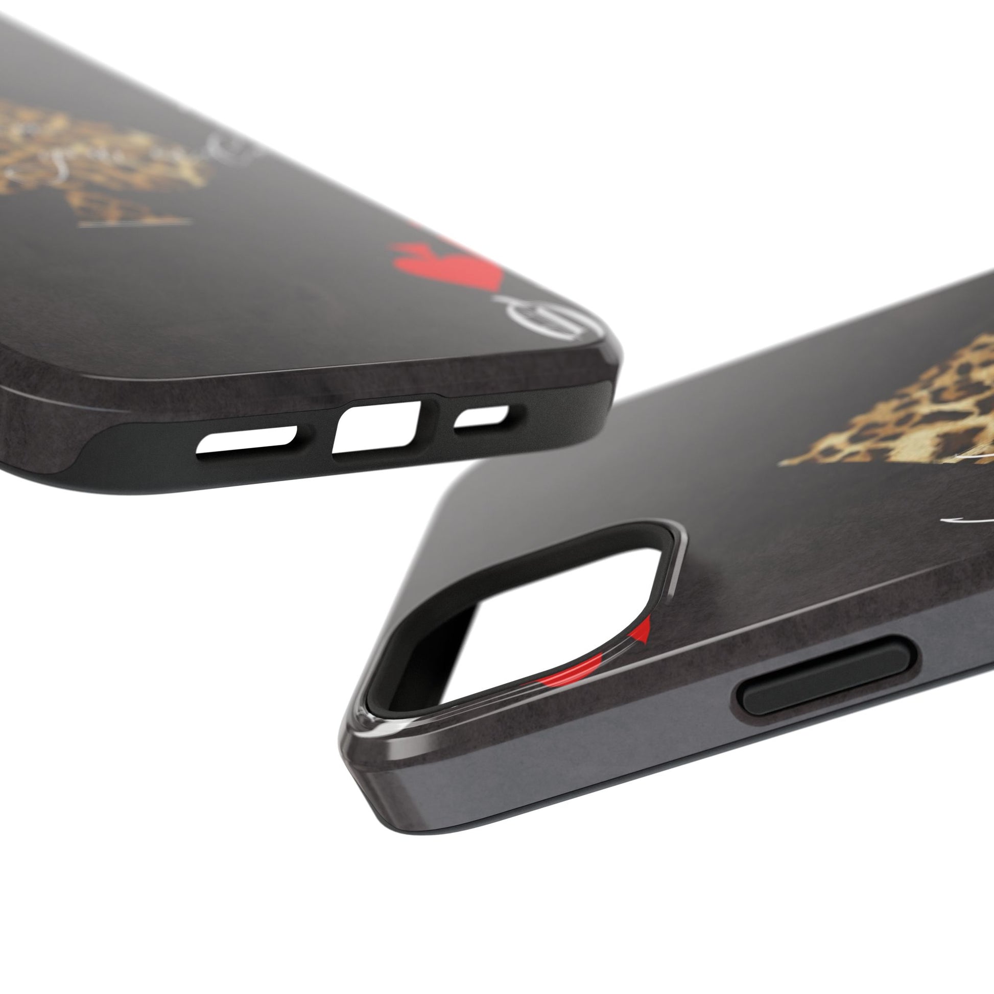 "Luck Is On Your Side" Cheetah Phone Case