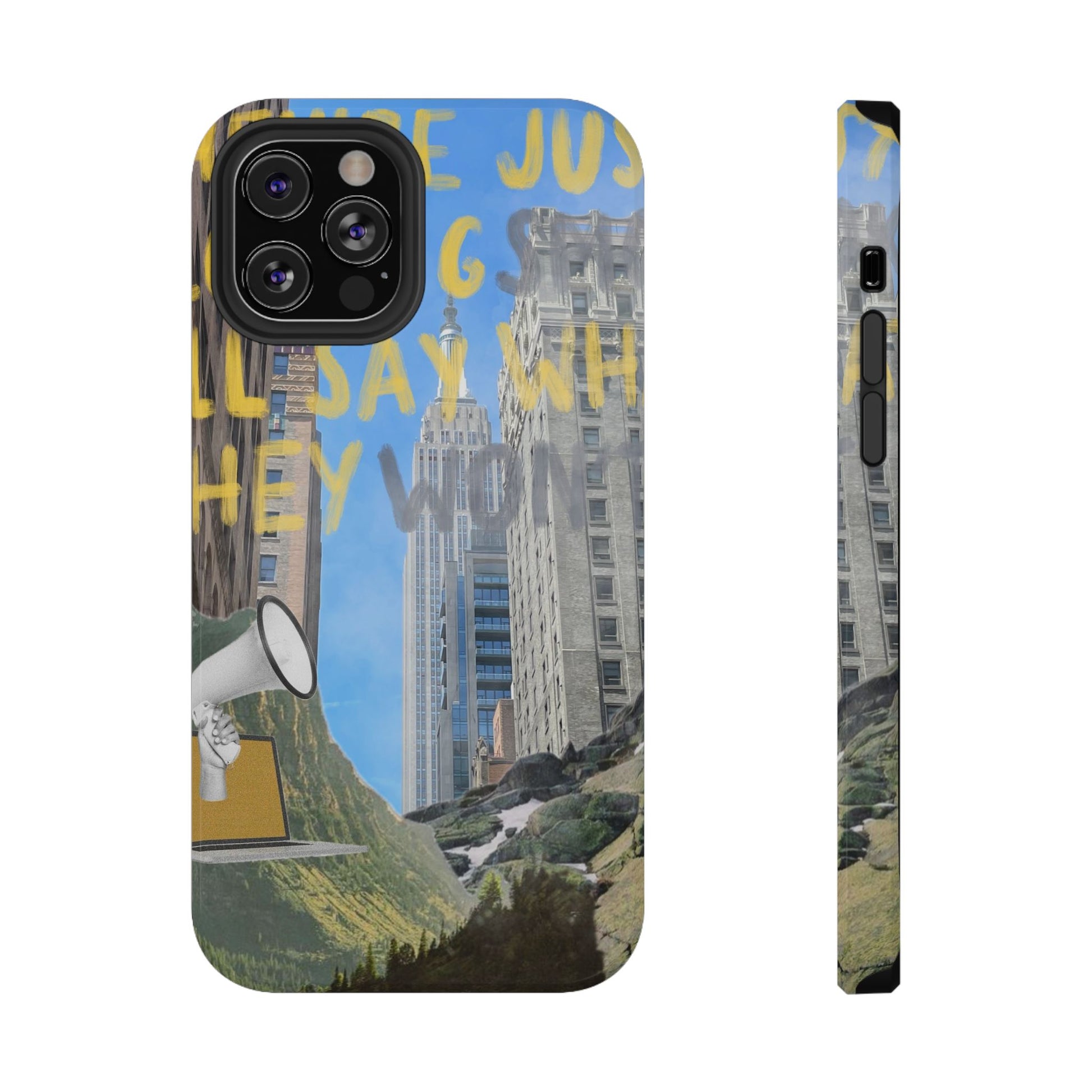 "Blowing Smoke" Phone Case