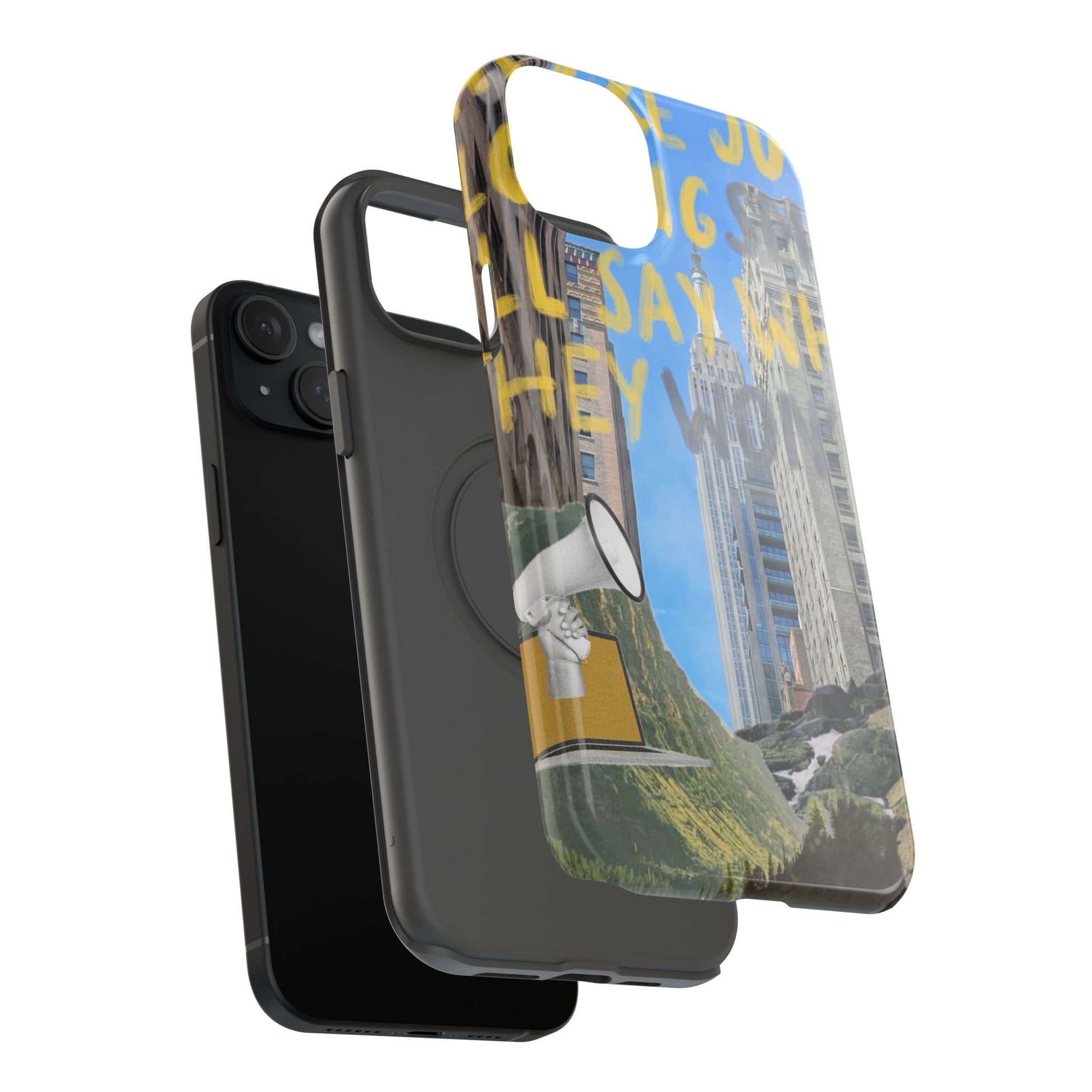 "Blowing Smoke" Phone Case