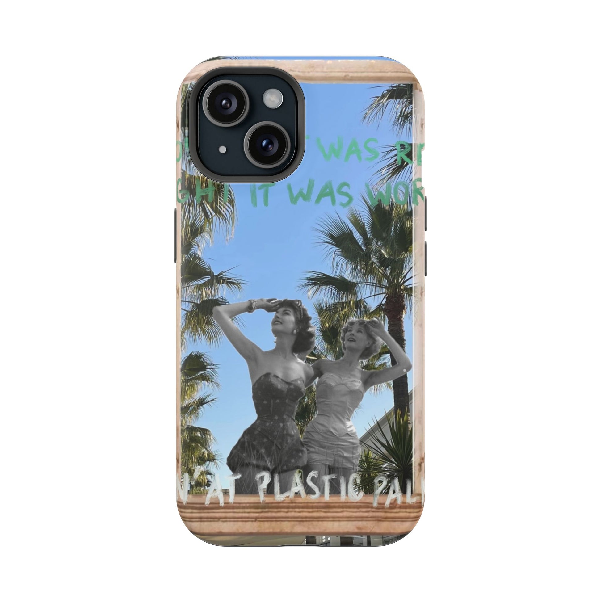 "plastic palm trees" Phone Case