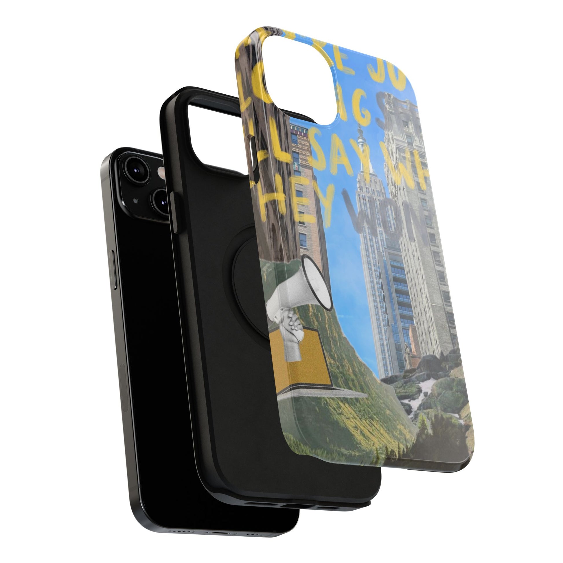 "Blowing Smoke" Phone Case