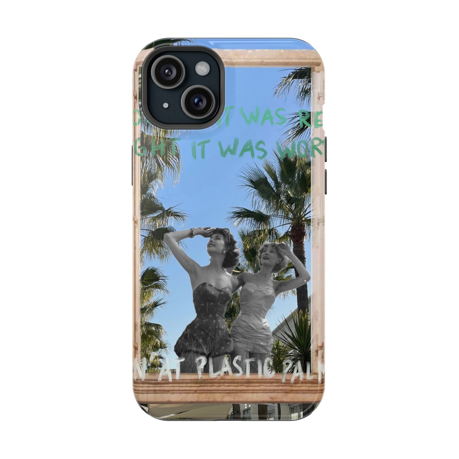 "plastic palm trees" Phone Case