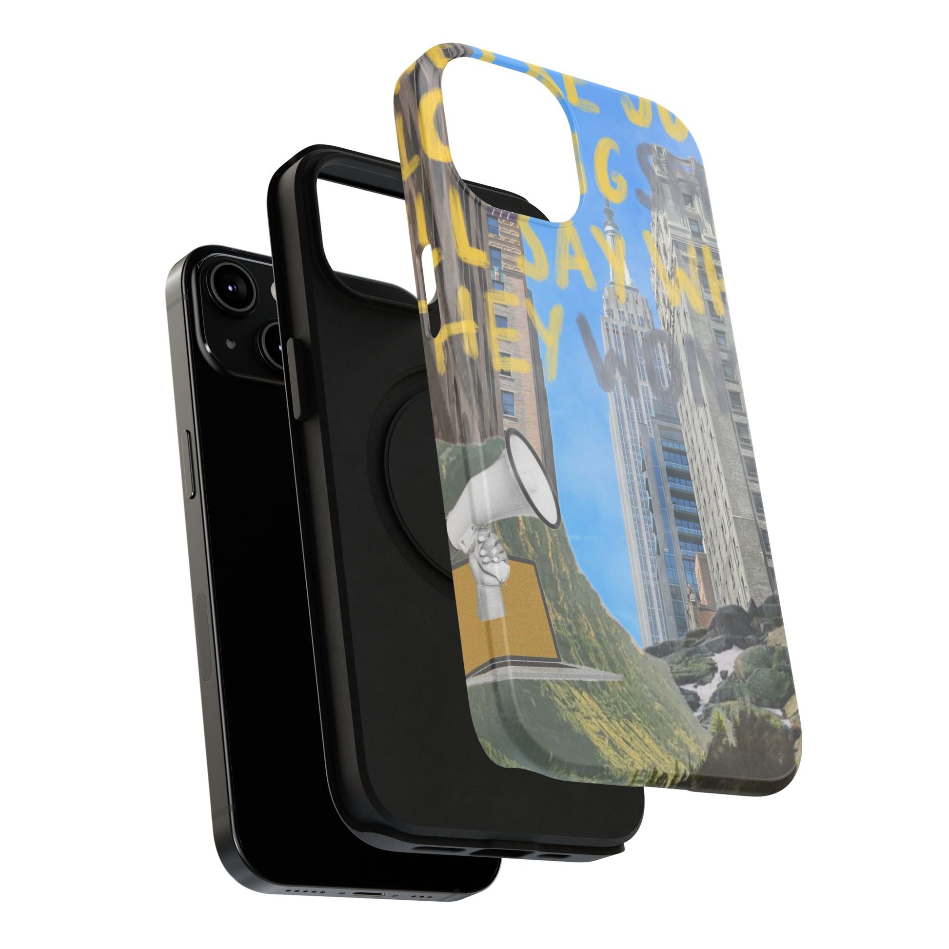 "Blowing Smoke" Phone Case