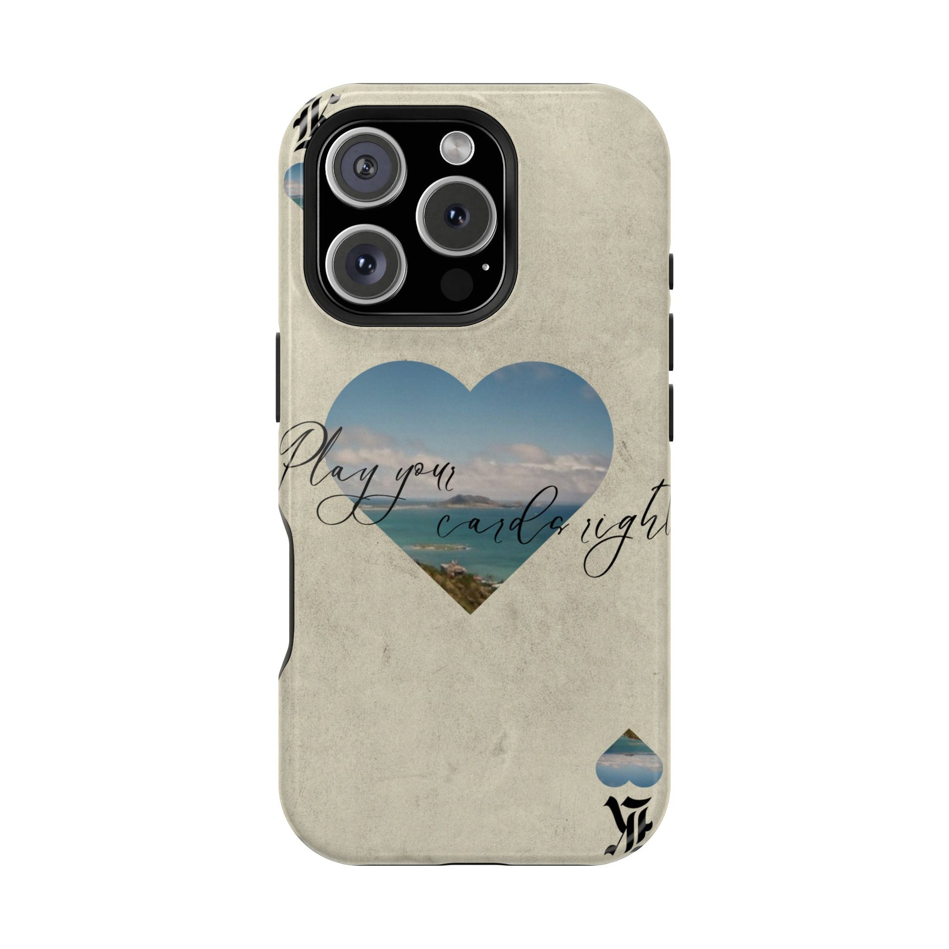 "Play Your Cards Right" Phone Case