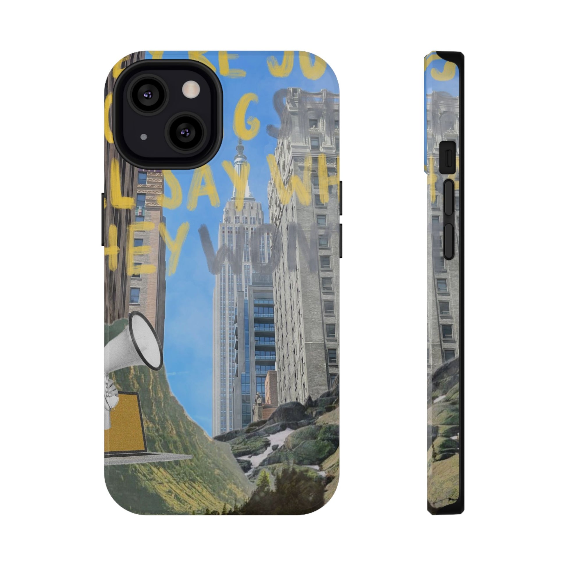 "Blowing Smoke" Phone Case