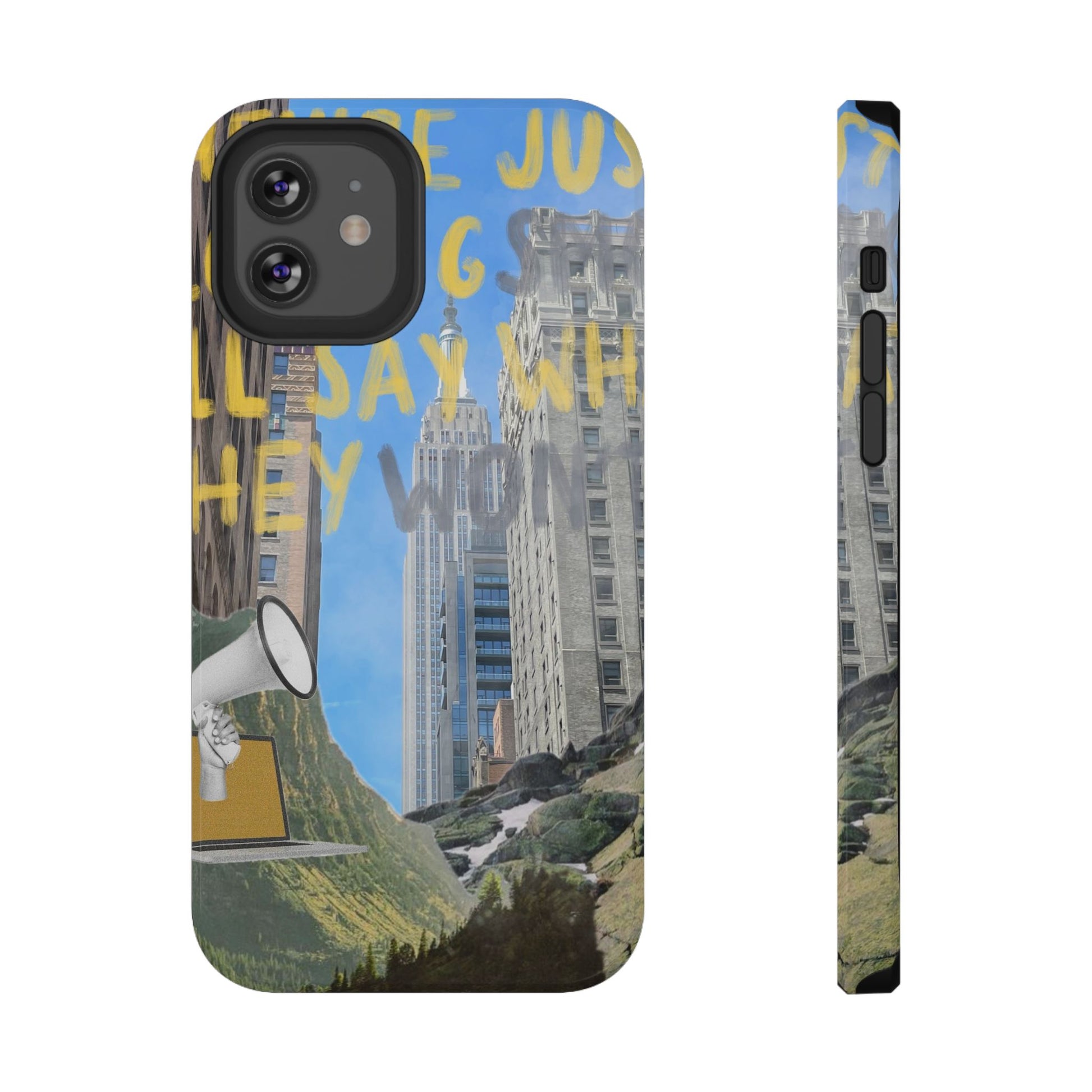 "Blowing Smoke" Phone Case