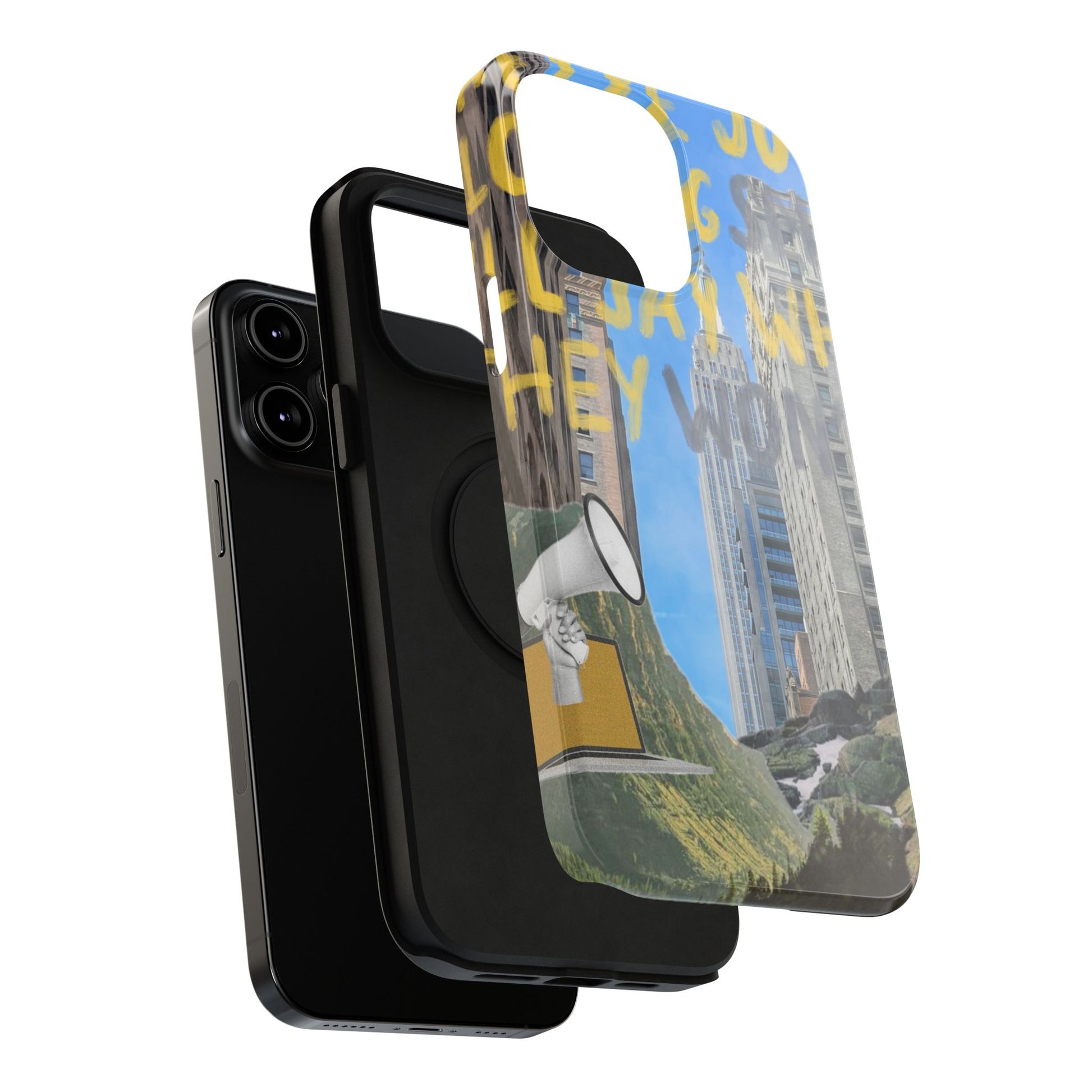 "Blowing Smoke" Phone Case