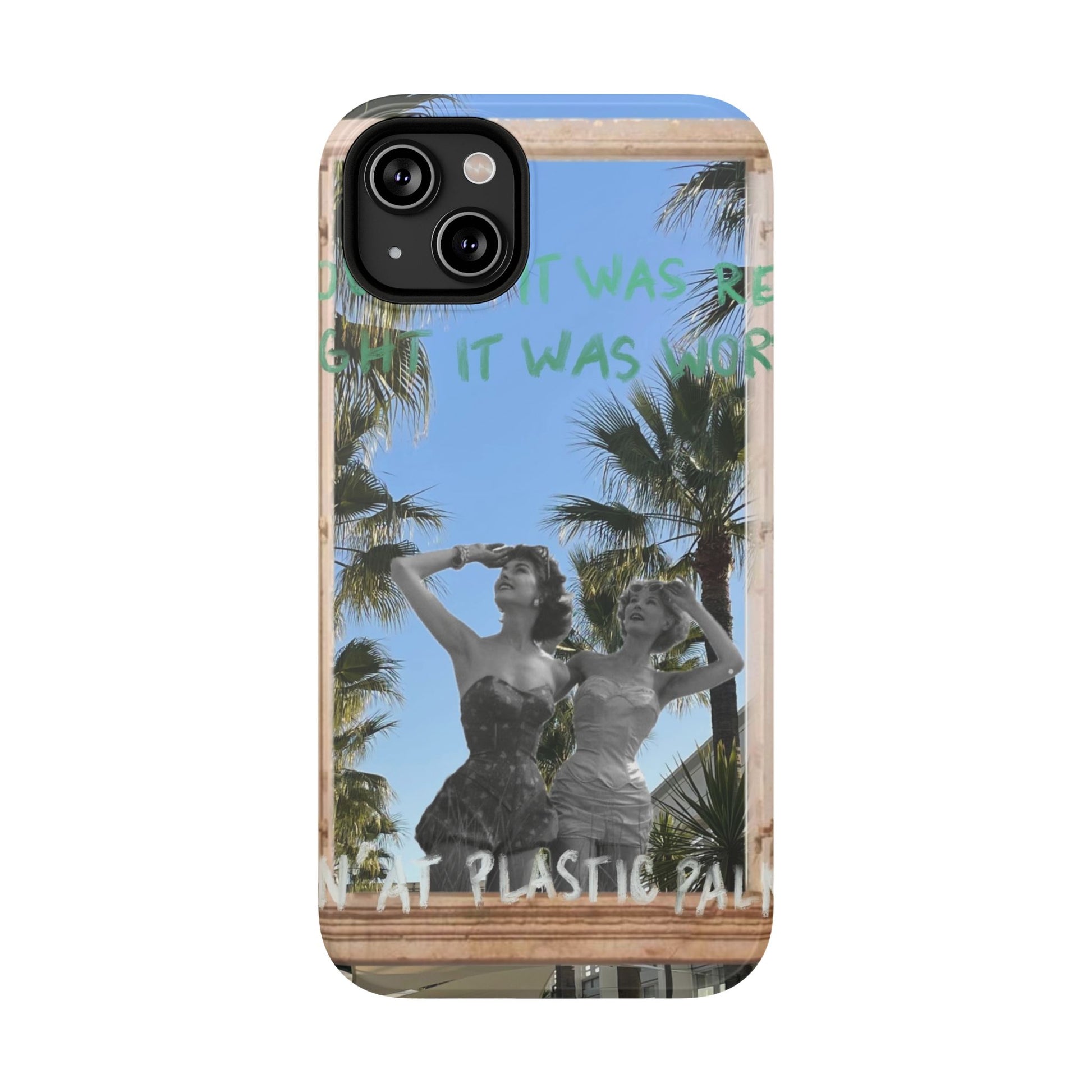 "plastic palm trees" Phone Case