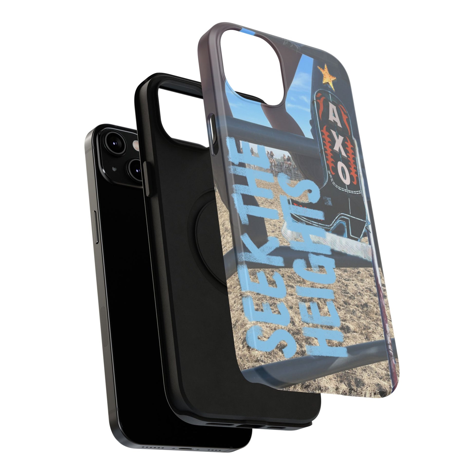 "Seek the Heights" Phone Case